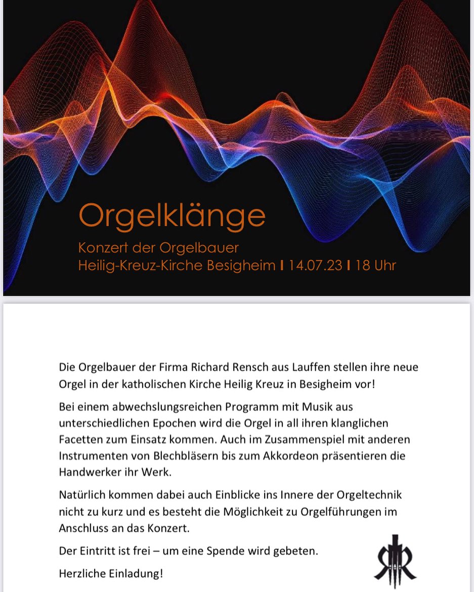 Richard Rensch Orgelbau GmbH & Co KG | Lauffen