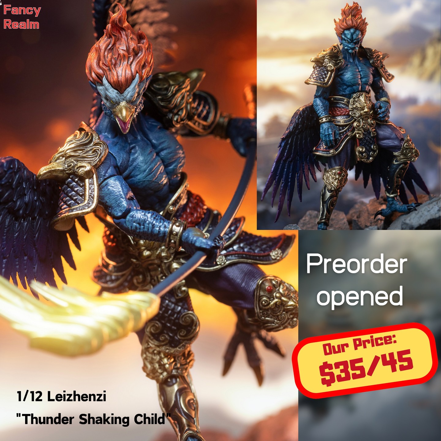 けーちん様)雷神 LEDセット Preorder opened：(Preorder) Fancy Realm