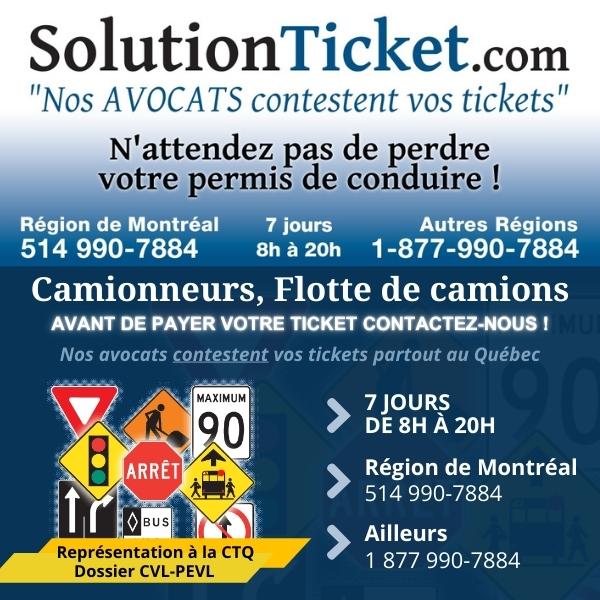 Truck - Infractions au fiche journalière -Log Book Solution Ticket est ...