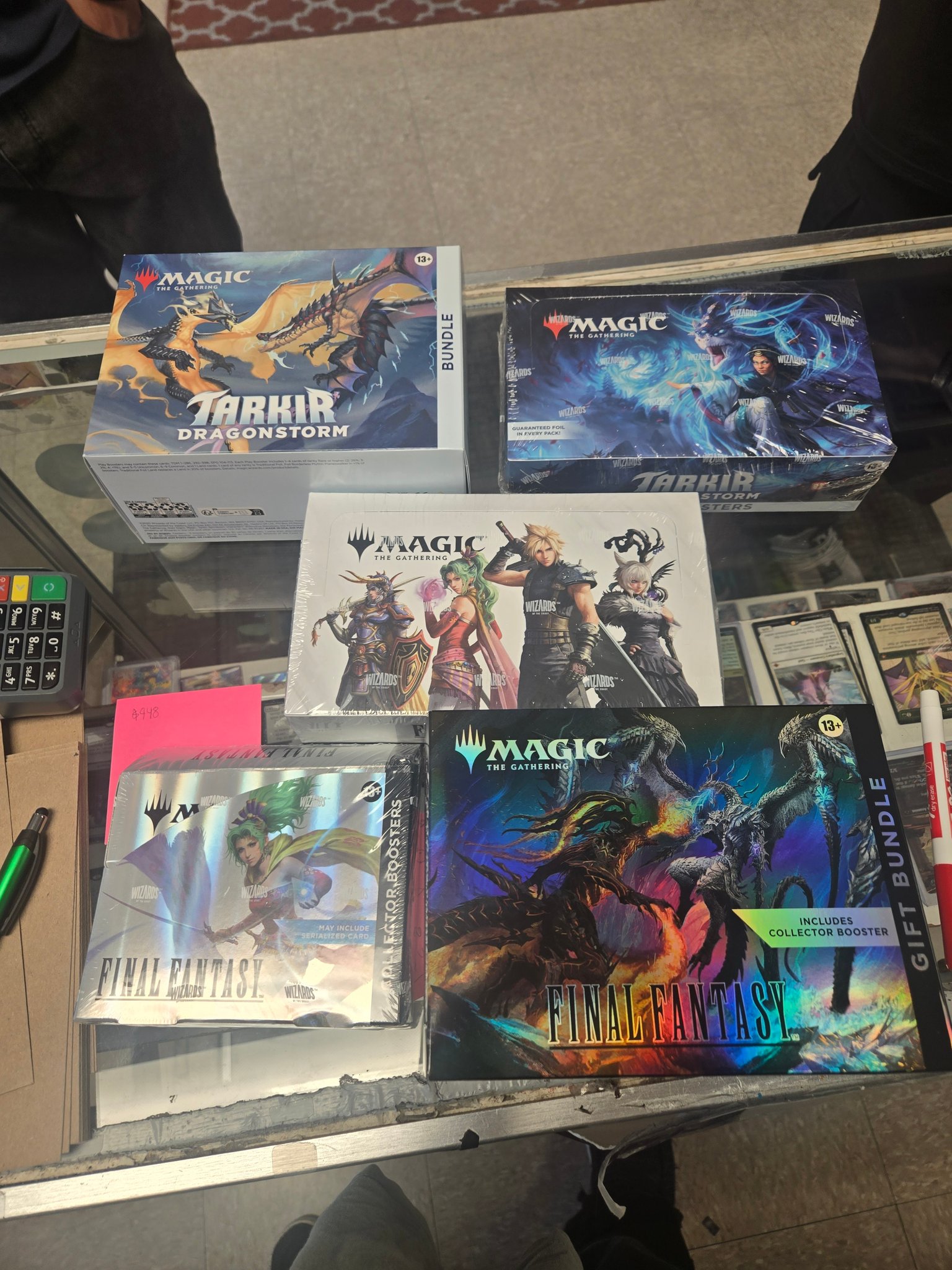 final fantasy mtg collector packs Magic: The Gathering  Gift Bundle (1 Booster  TCGFIX call upon classic summons Magic The Gathering: FINAL FANTASY