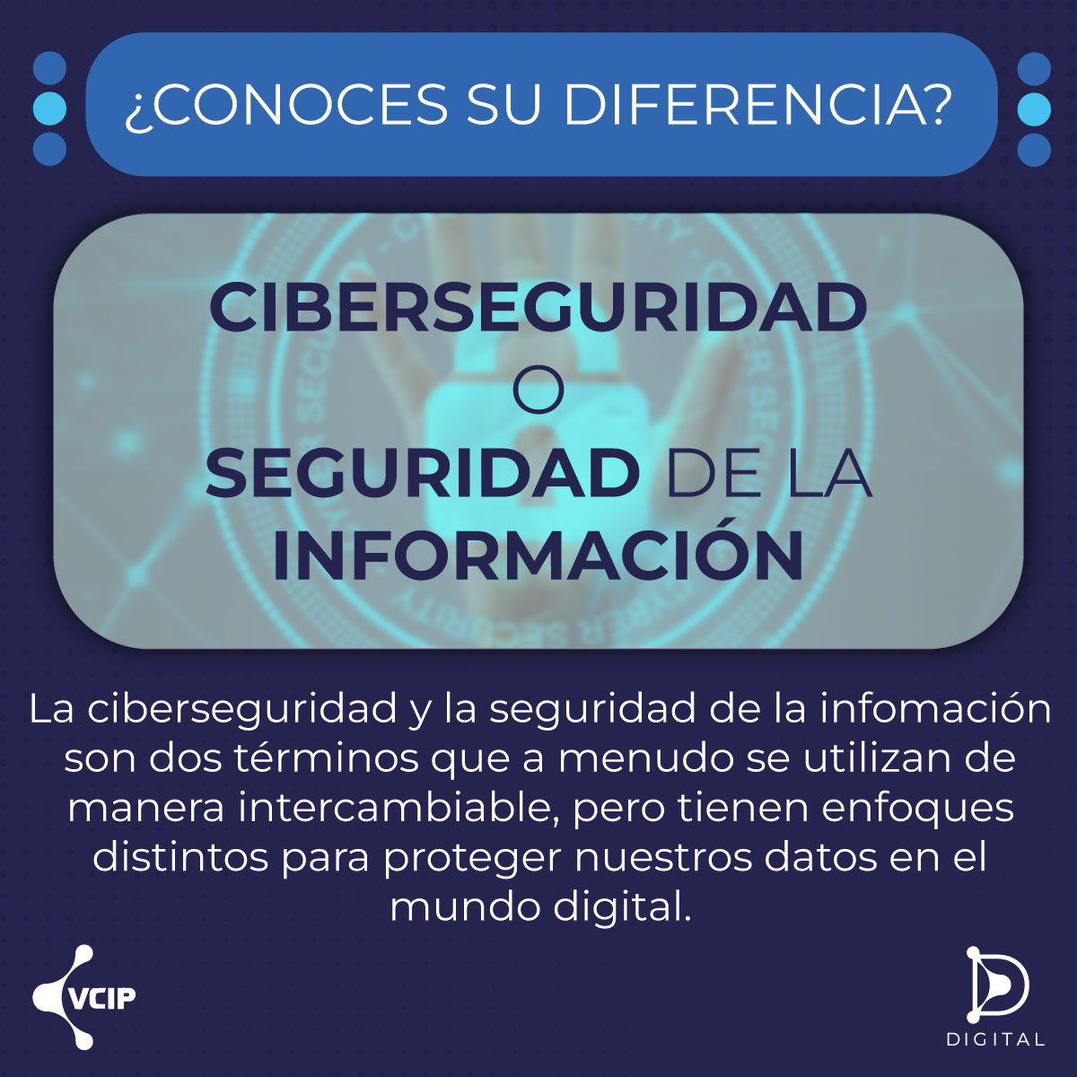 La ciberseguridad y la... - VCIP Soluciones México Oficial