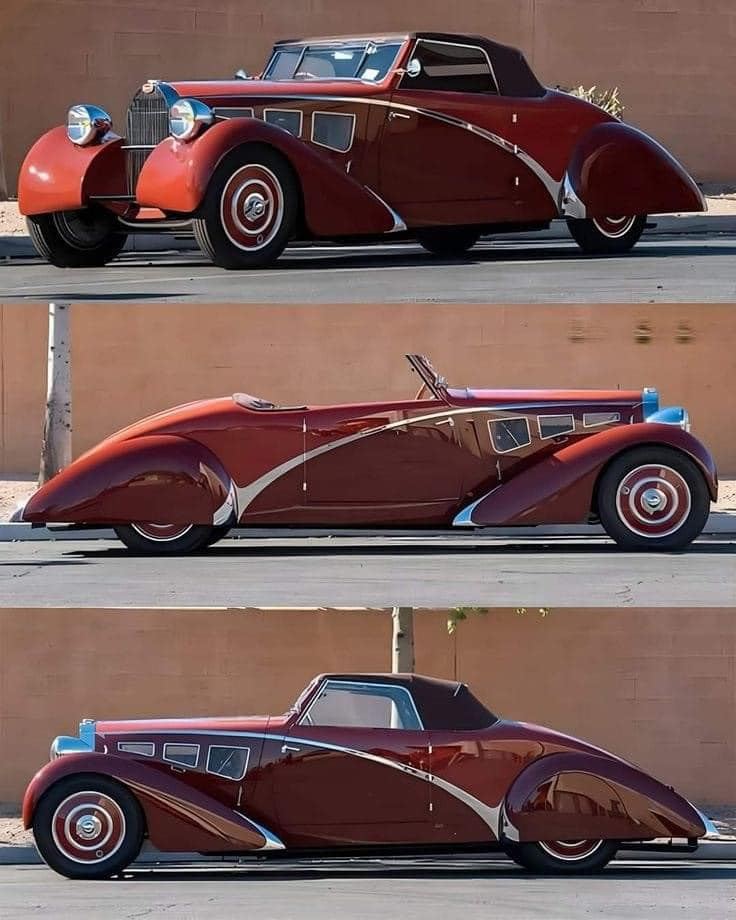 1934 Bugatti Type-57 Cabriolet by Paul Nee