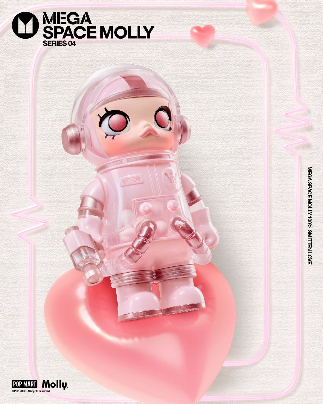 🚀MEGA SPACE MOLLY moves through the neon glow, where a timeless