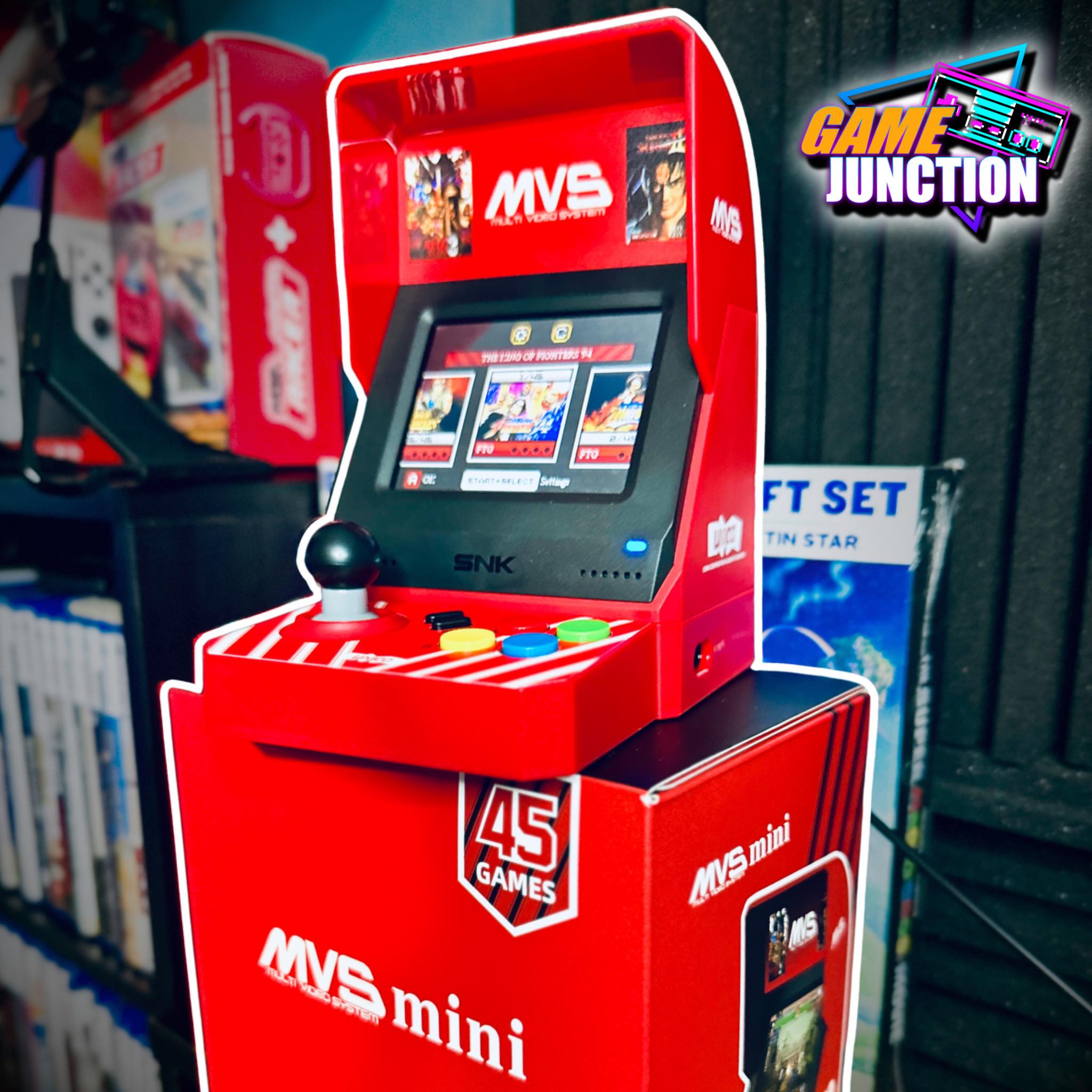MVS MINI Arcade with Classic NEO GEO MVS Titles