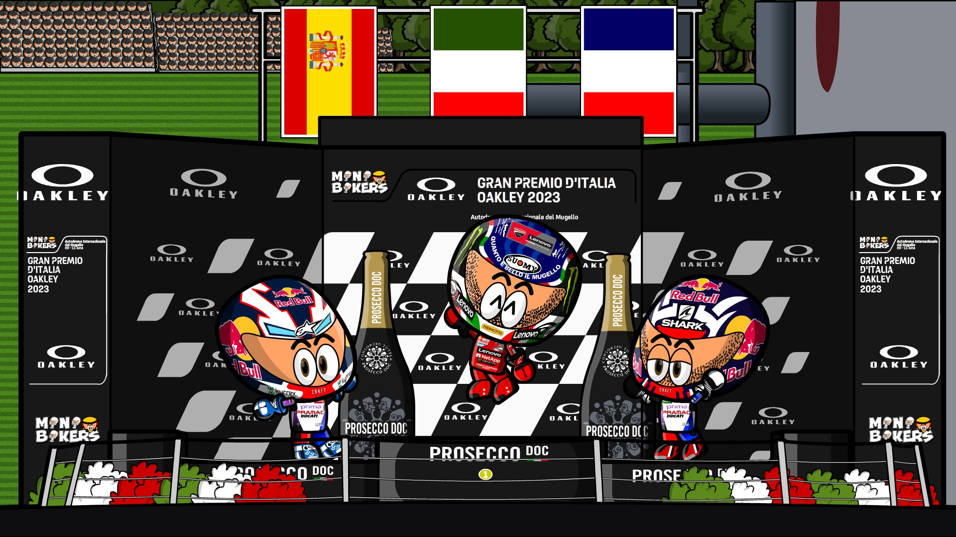MiniBikers - The Motogp animated series | Barcelona