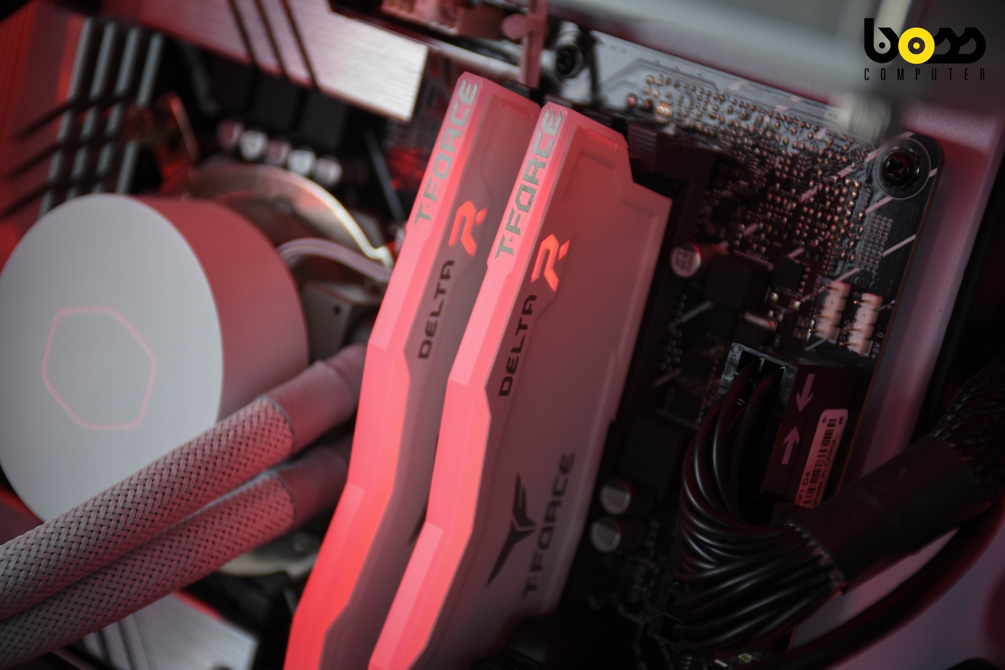 Boss Computer - เคสตู้ปลา ขาว เนียน สวย . 🔥SPEC🔥 CPU INTEL...