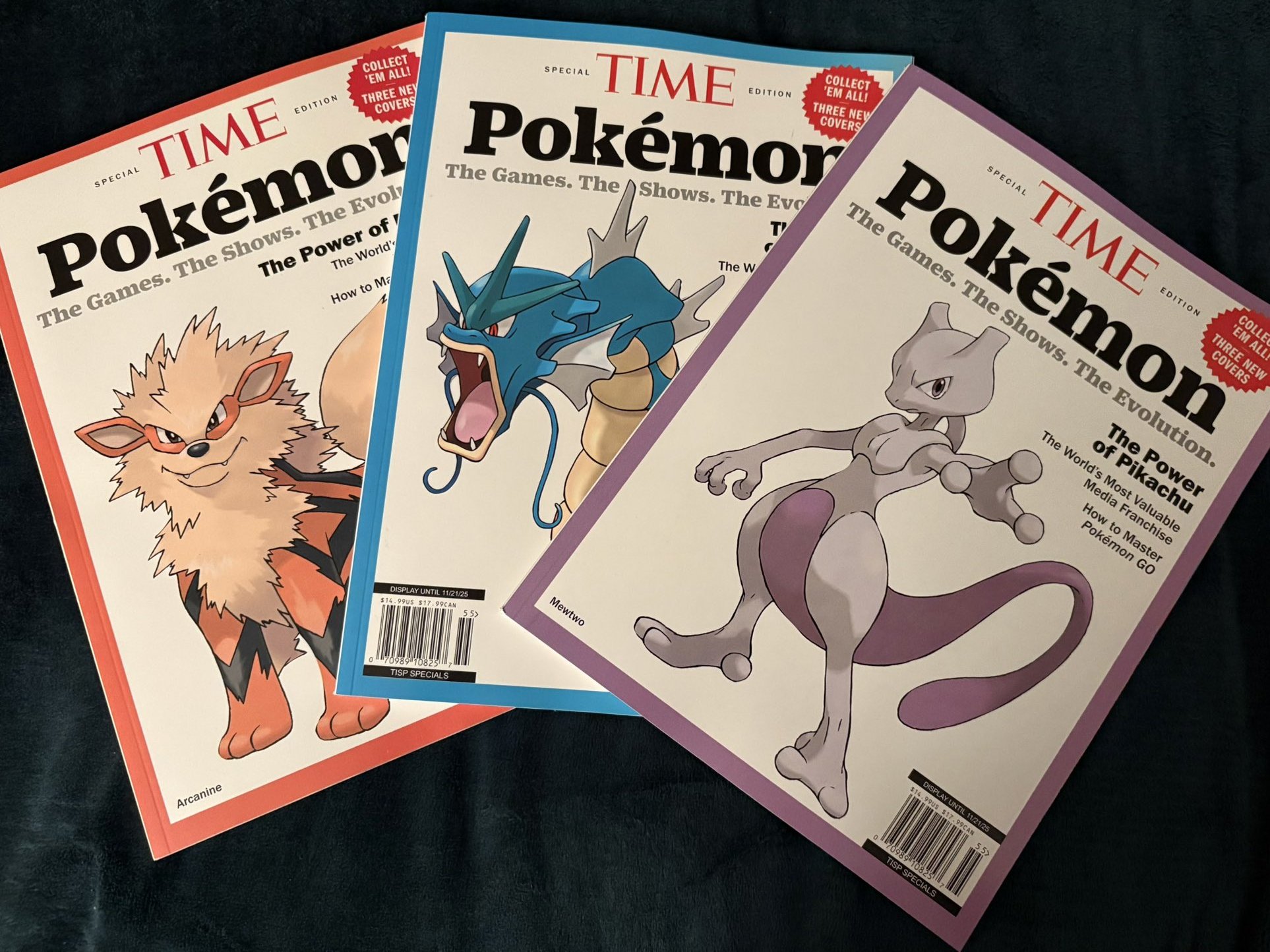 New Pokemon Time magazine covers are now appearing, with Charizard