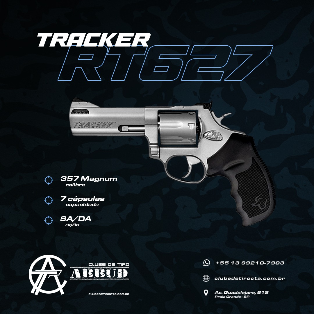 Clube - O Revólver Taurus Tracker RT 627 é uma arma de tamanho médio ...