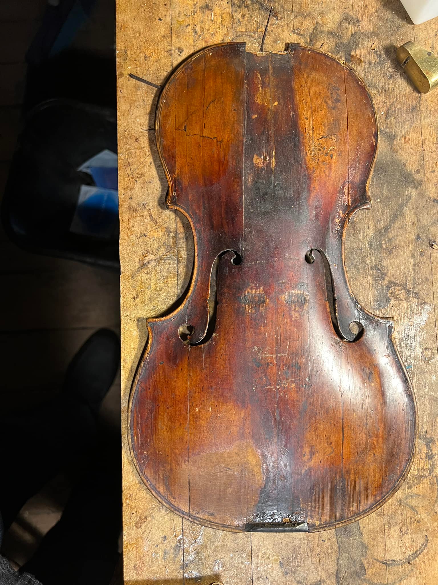 What is the origin of this violin made in Germany or Austria?