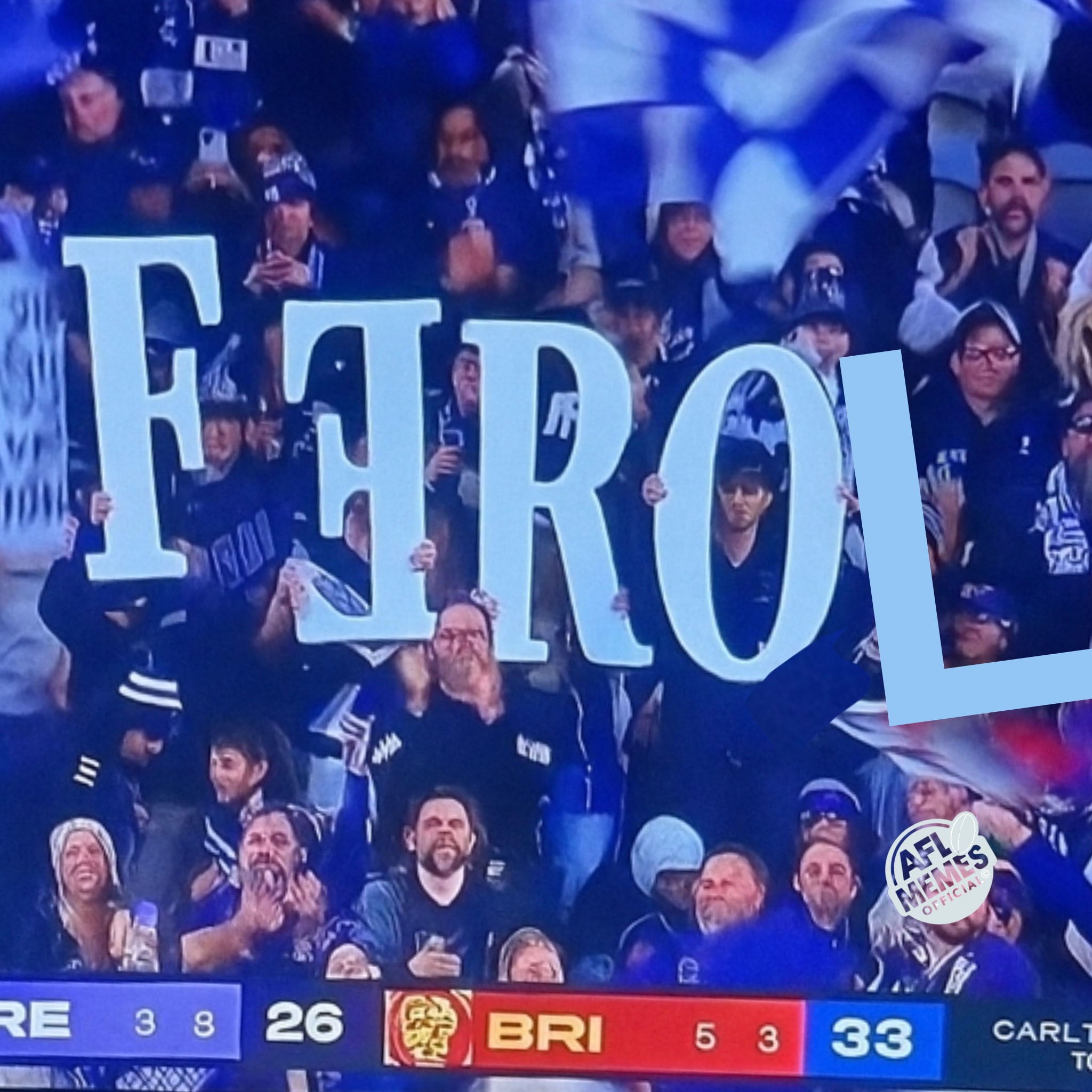 AFL - Wtf ...it seems Freo fans have now become self aware! Need a bit ...