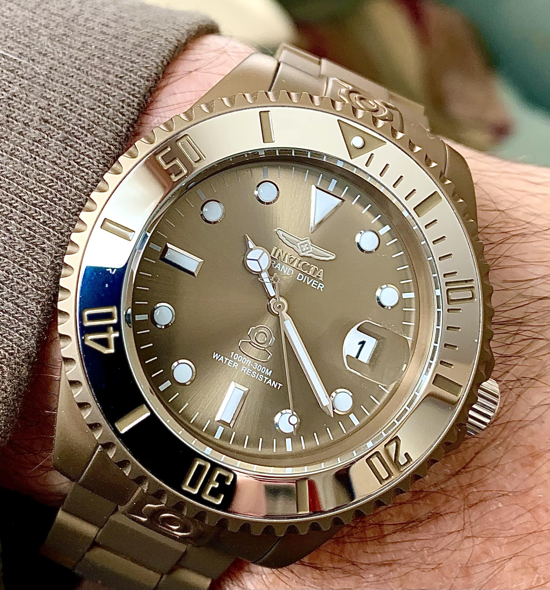 Invicta 48593 Grand Diver Chronograph Miami Edition, VD57 Movement