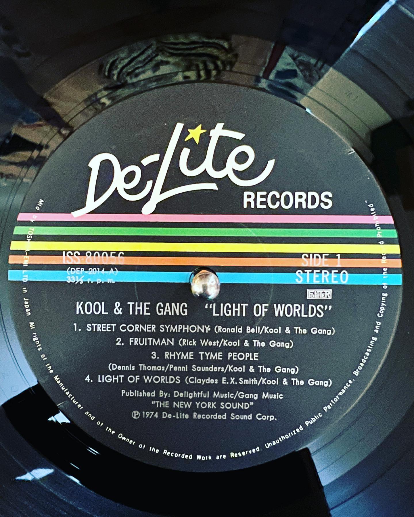 Kool and the Gang's 1974 funk album 'Light of Worlds'
