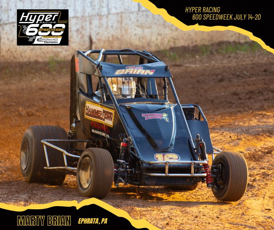 Hyper - Marty Brian is always a fast competitor in PA! He will take on ...