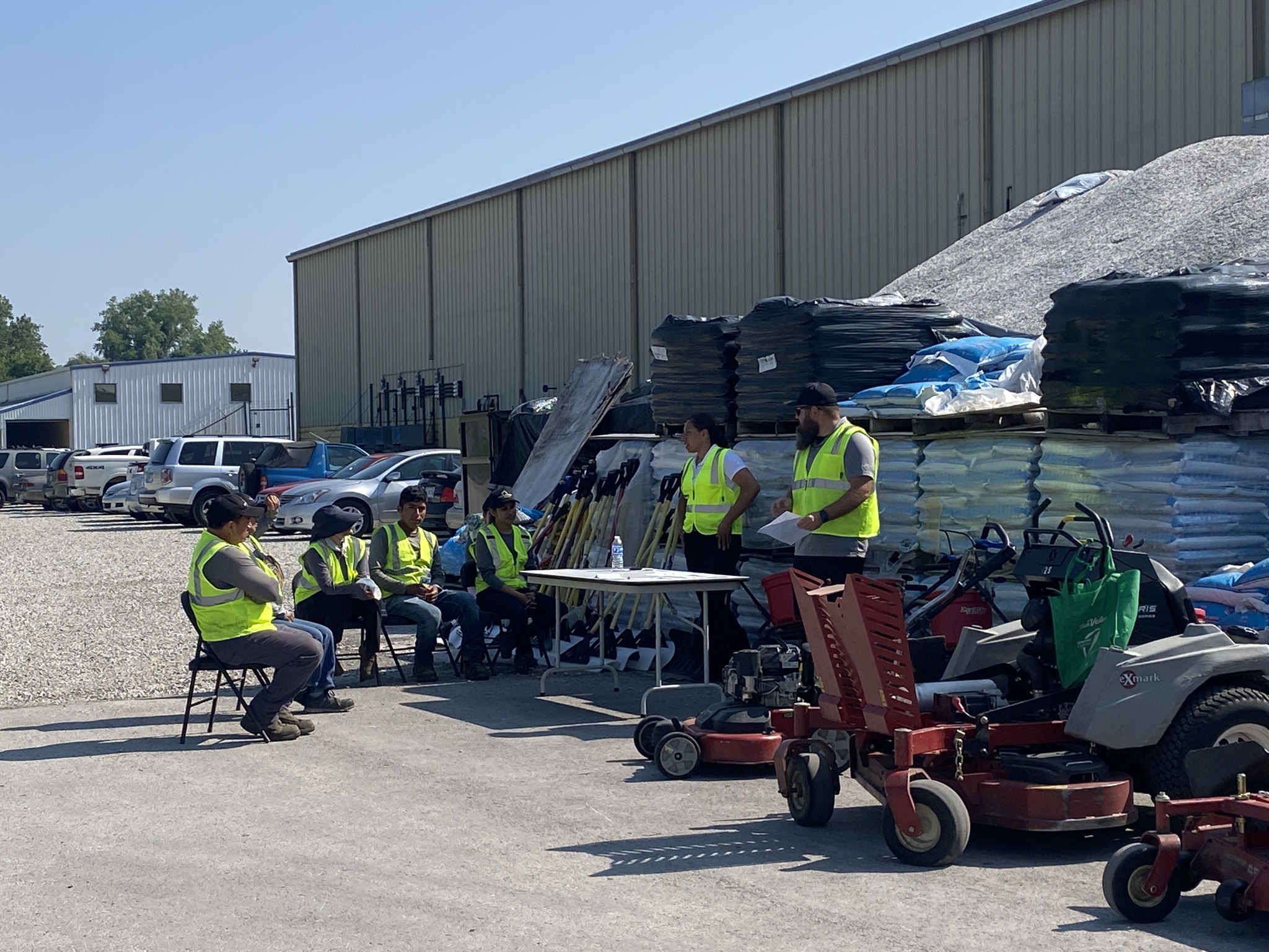 Our June safety rodeos took place... - Signature Landscape