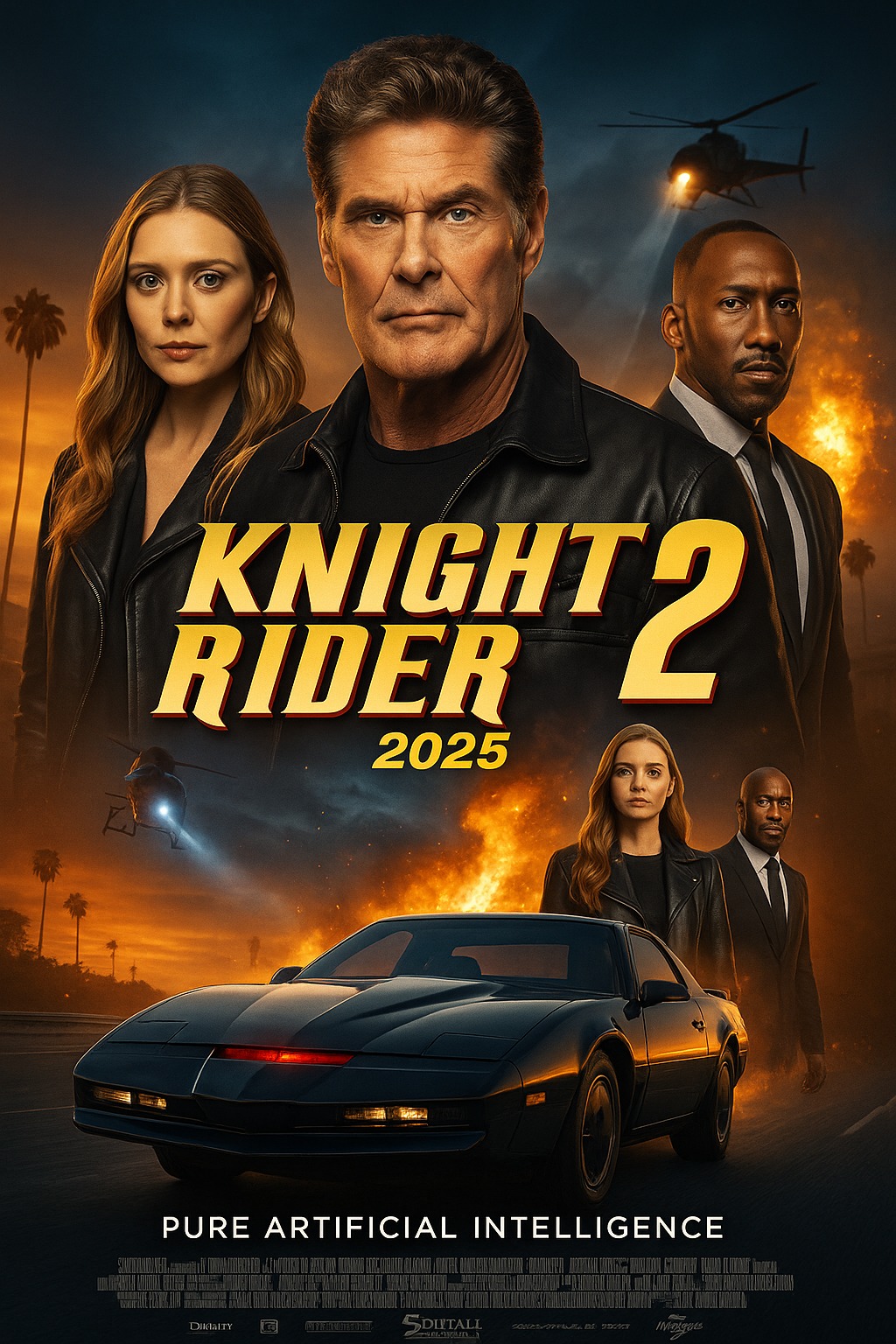 Brice - 🎬 Knight Rider 2 (2025) Starring: David Hasselhoff, Elizabeth ...