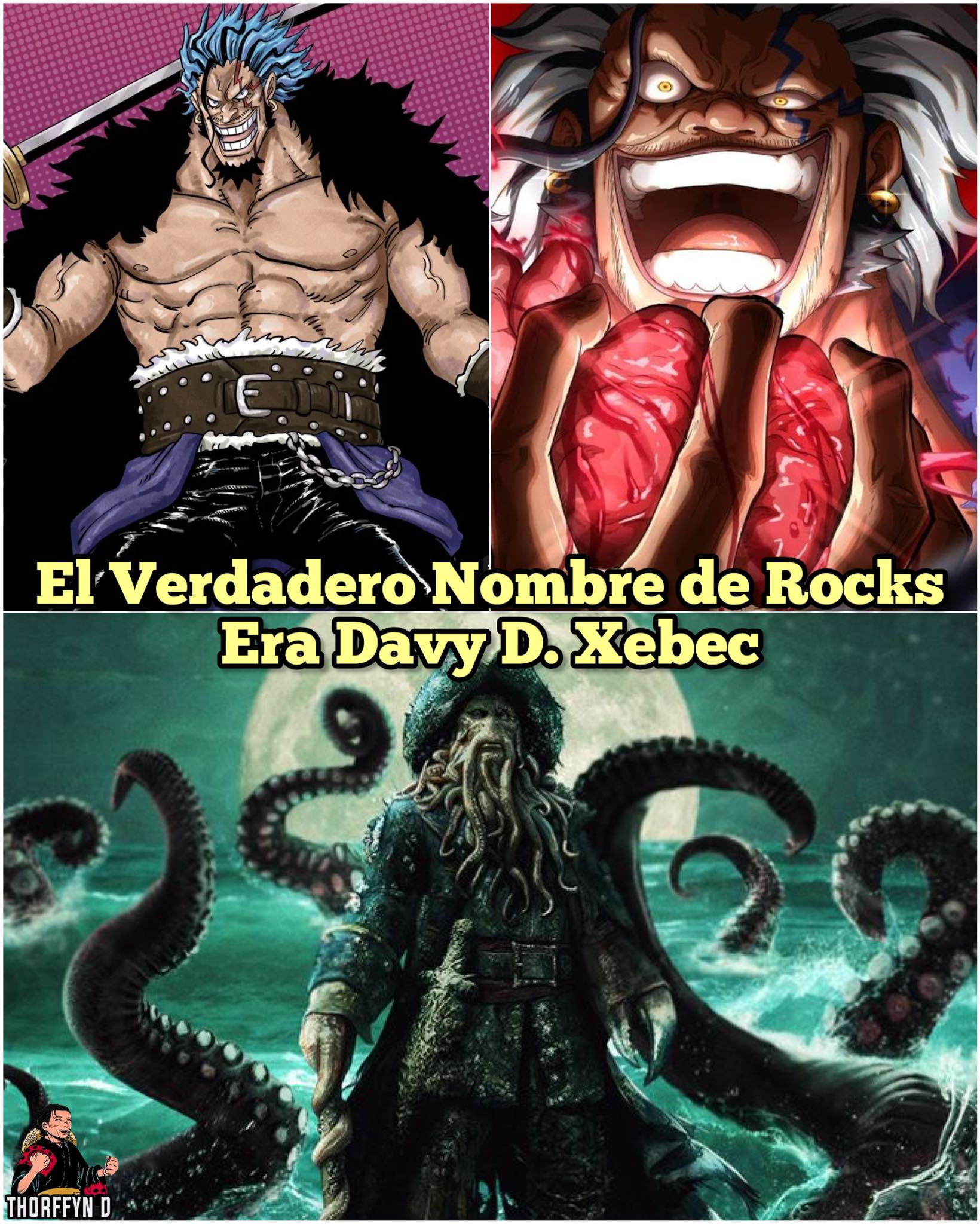 Momento - El verdadero Nombre de Rocks era Davy D. Xebec 🤯🔥 Los ...
