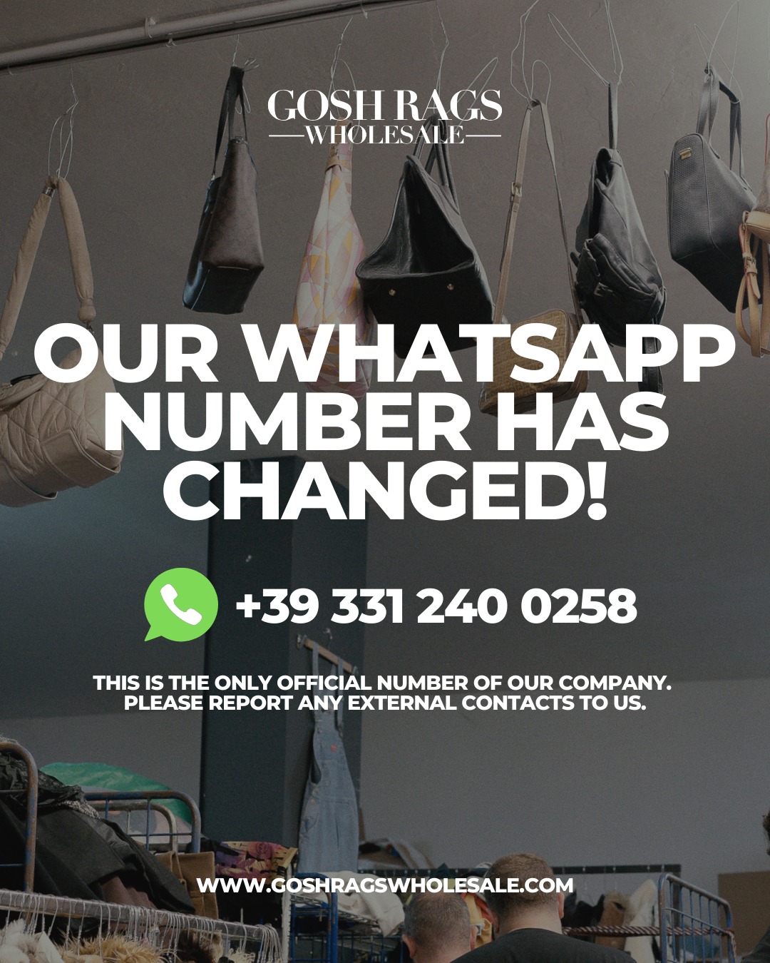 Our whtaspp numer has changed, the... - Gosh Rags Wholesale | Facebook