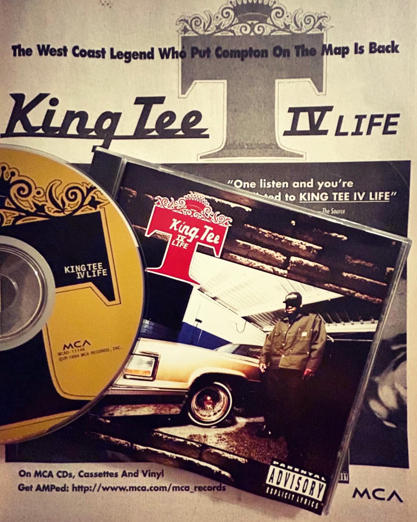 King Tee - IV Life #NowPlaying #hiphopcollector