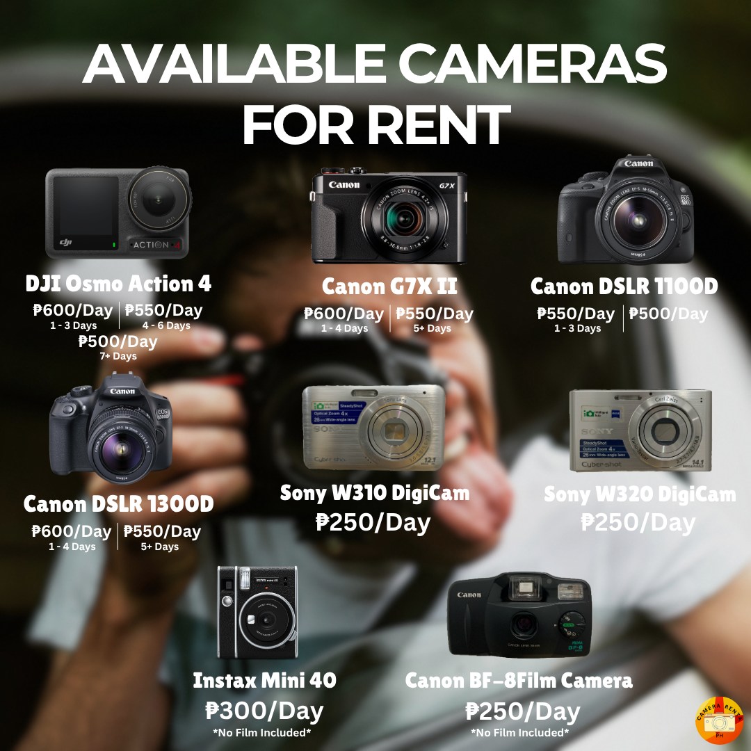 Camera Renta PH | Mandaluyong
