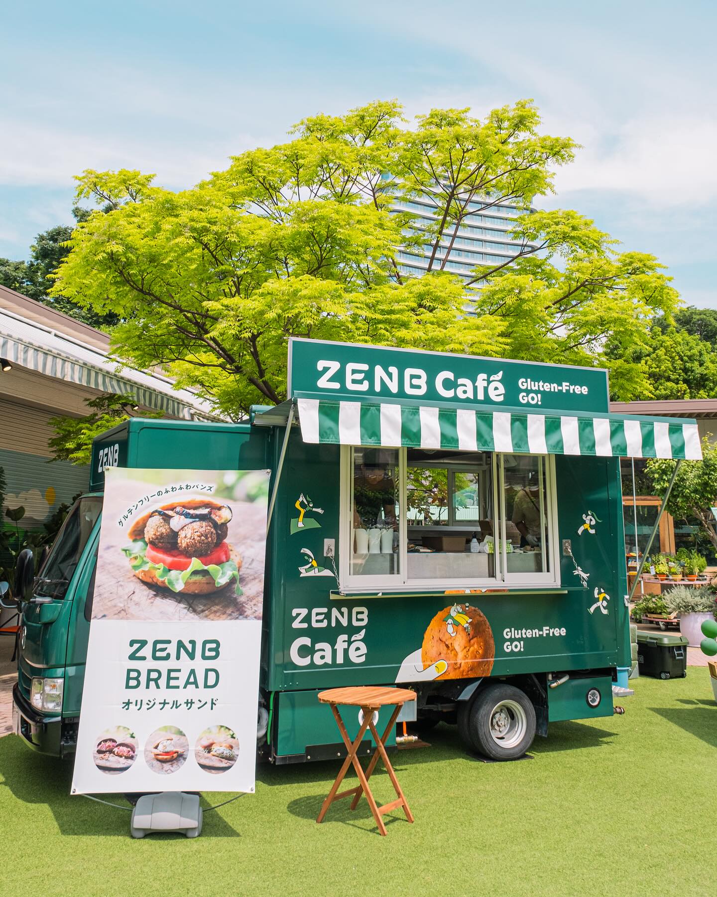 ZENB Japan - 本日よりZENBのキッチンカーが首都圏5か所を巡る🚙 ZENB Café...