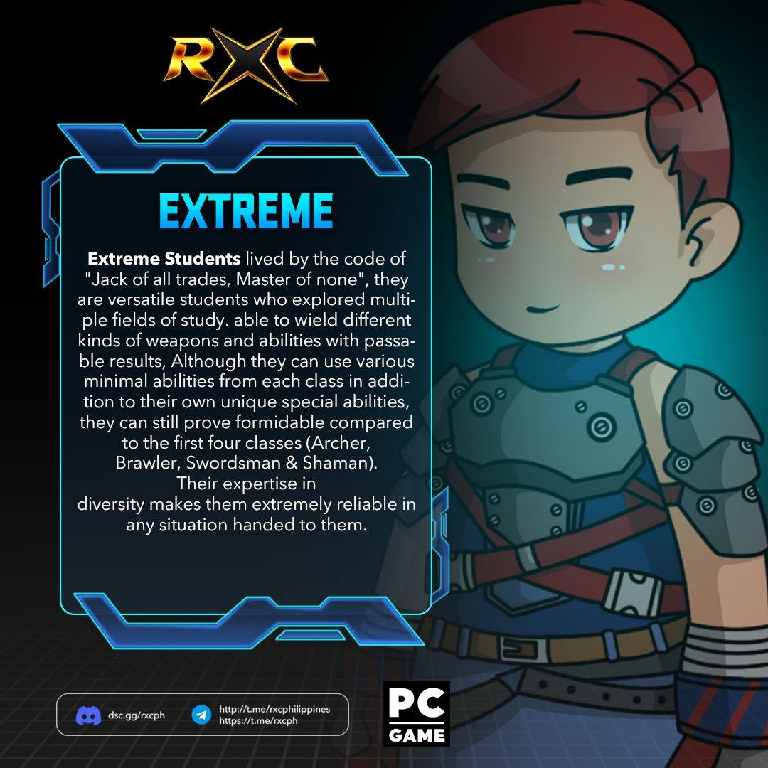 RxC World - GET TO KNOW YOUR CHARACTER EXTREME CLASS:...