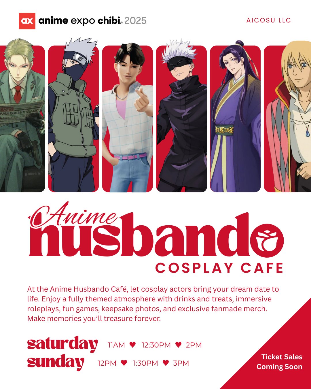 📣 NEW to ax chibi 2025! 📣 🌹 The Anime... - anime expo chibi | Facebook