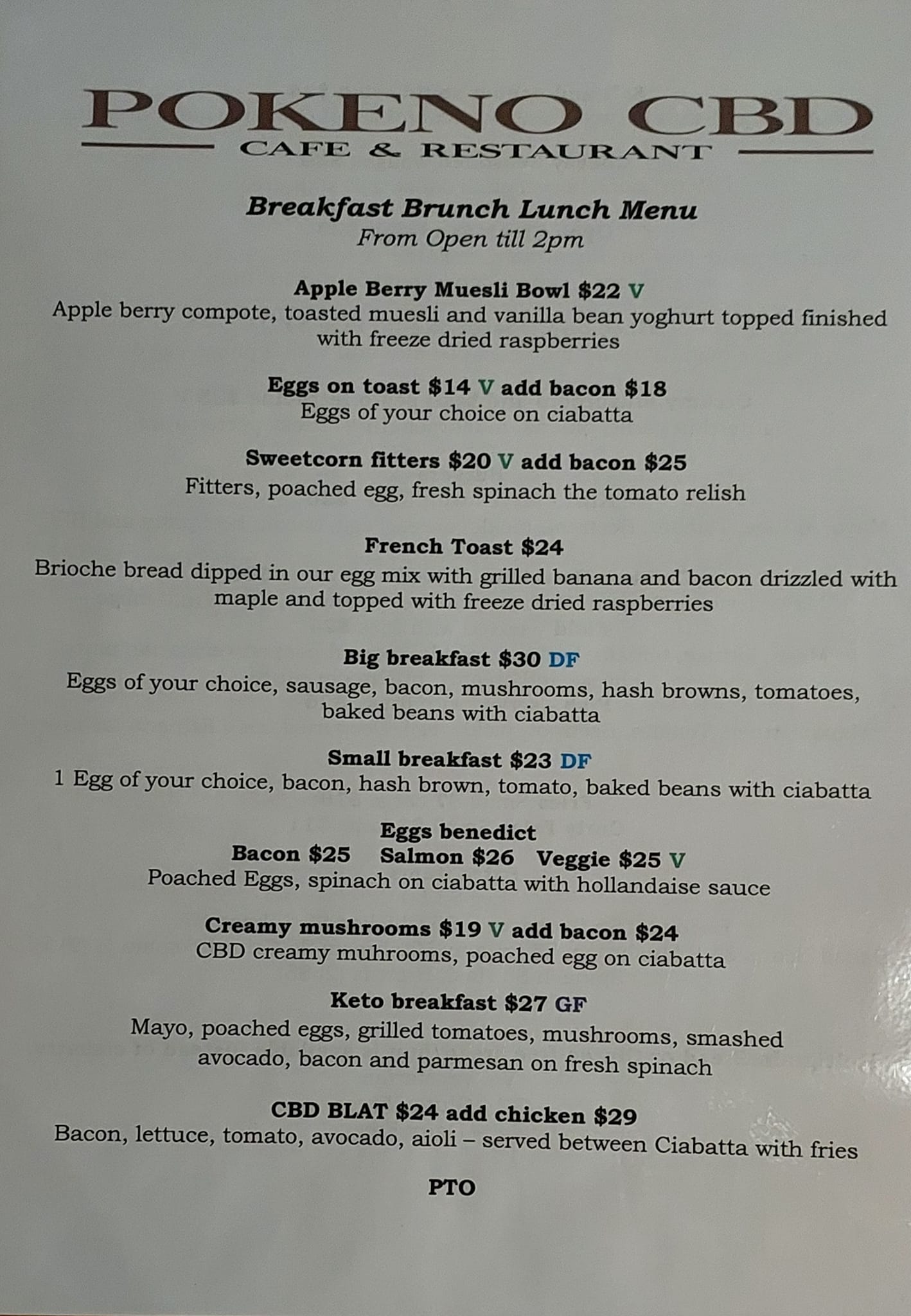Pokeno CBD - 👇Check out the changes to the menu! New... | Facebook