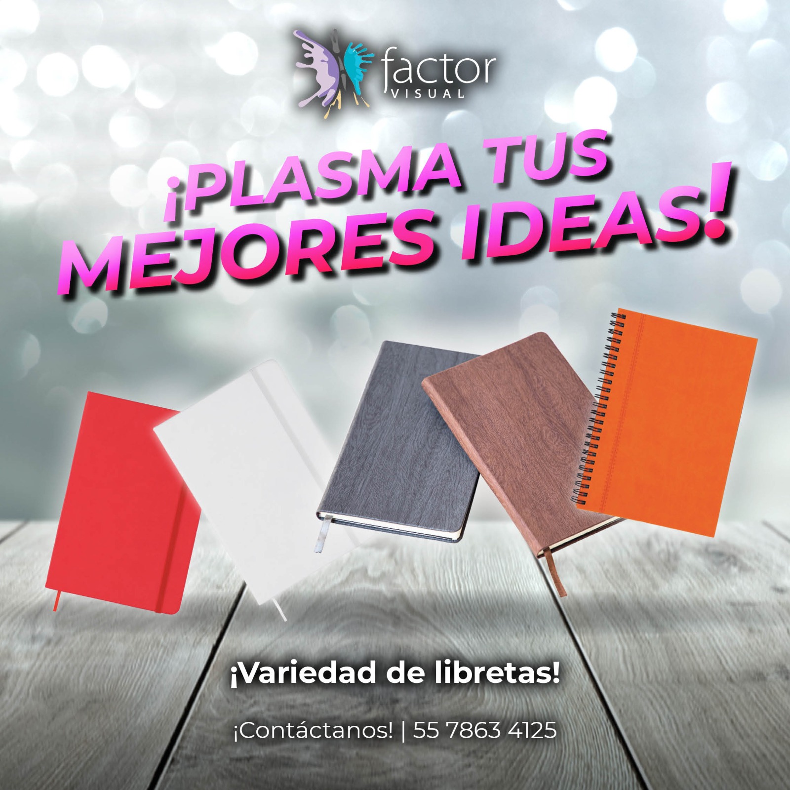 FactorVisual - Conoce nuestra gran variedad de libretas...