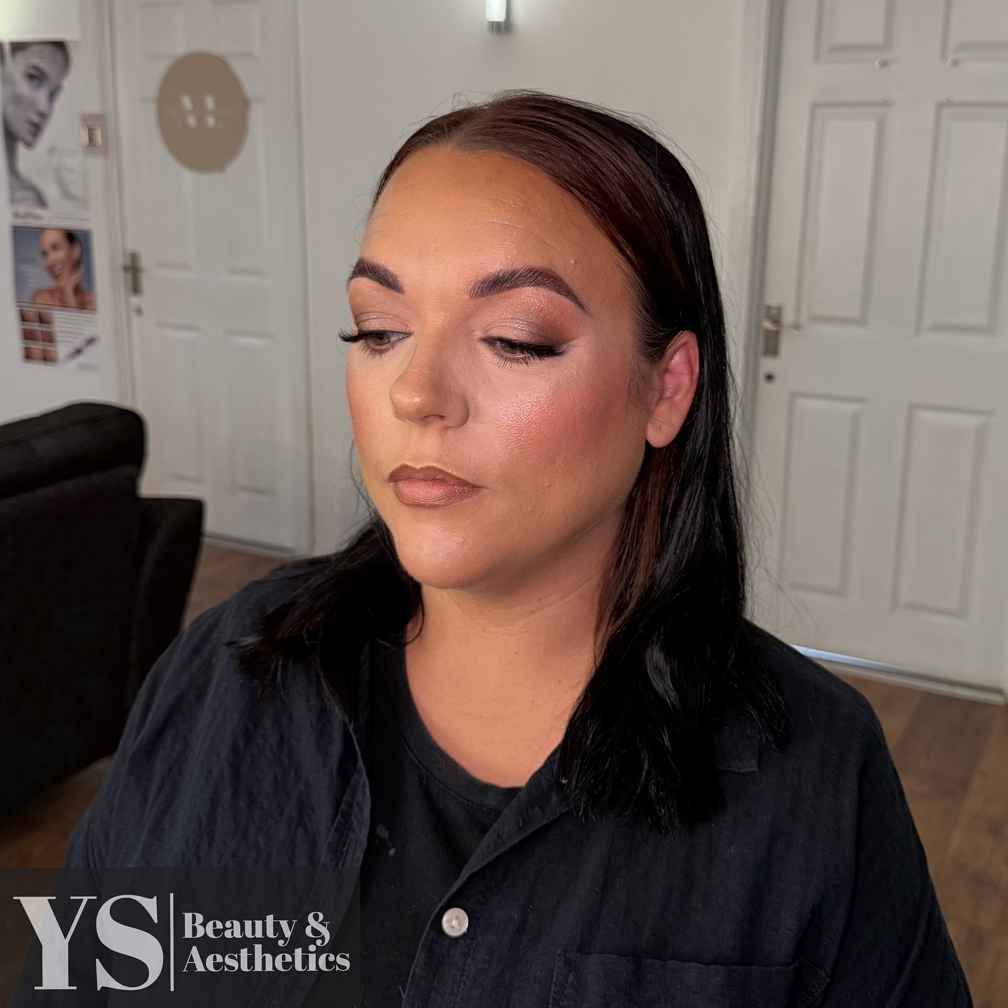 Baby shower glam for @lindzi_22 💙... - YS Beauty & Aesthetics | Facebook