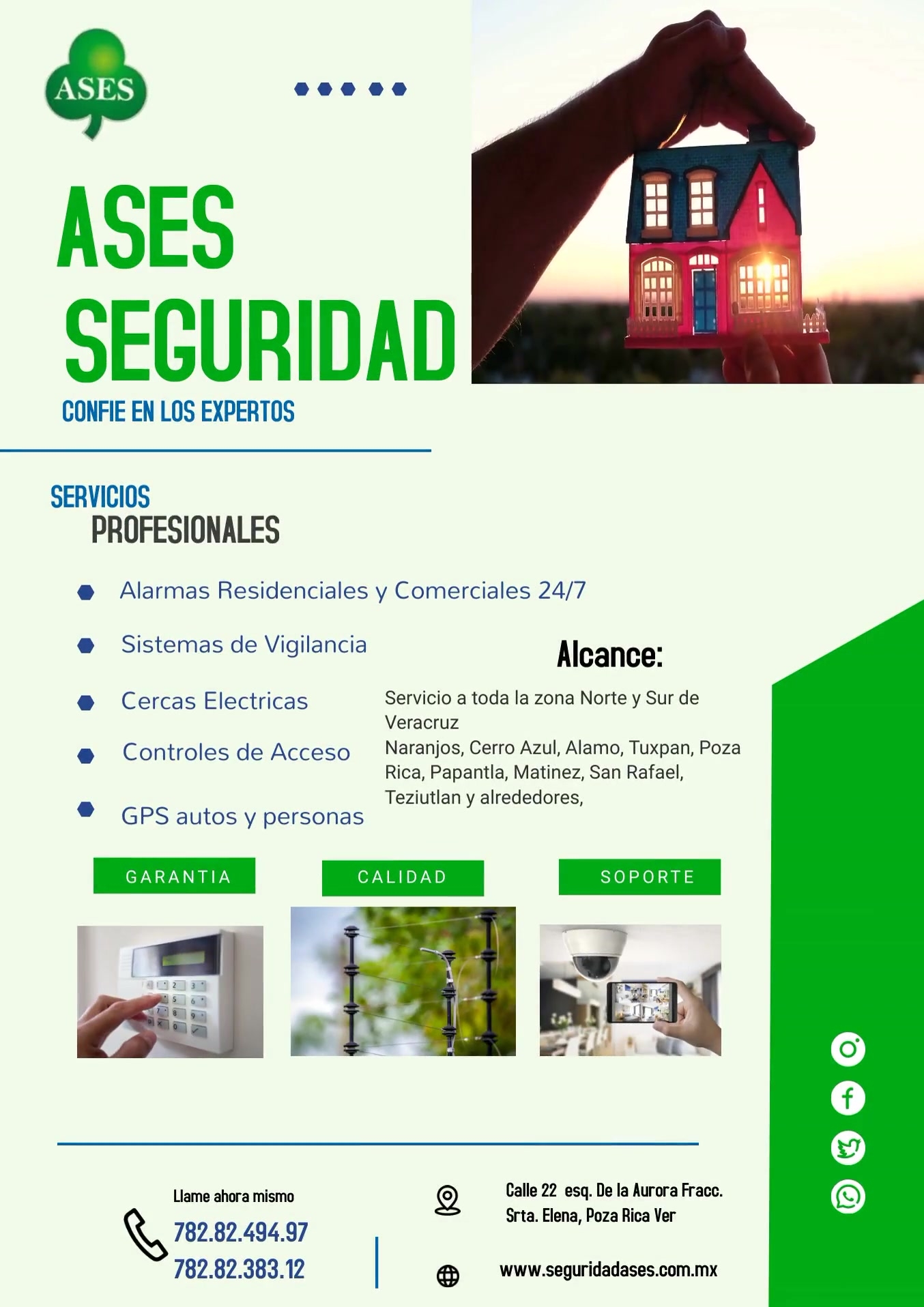 ASES... - ASES Alarmas Sistemas y Equipos de Seguridad
