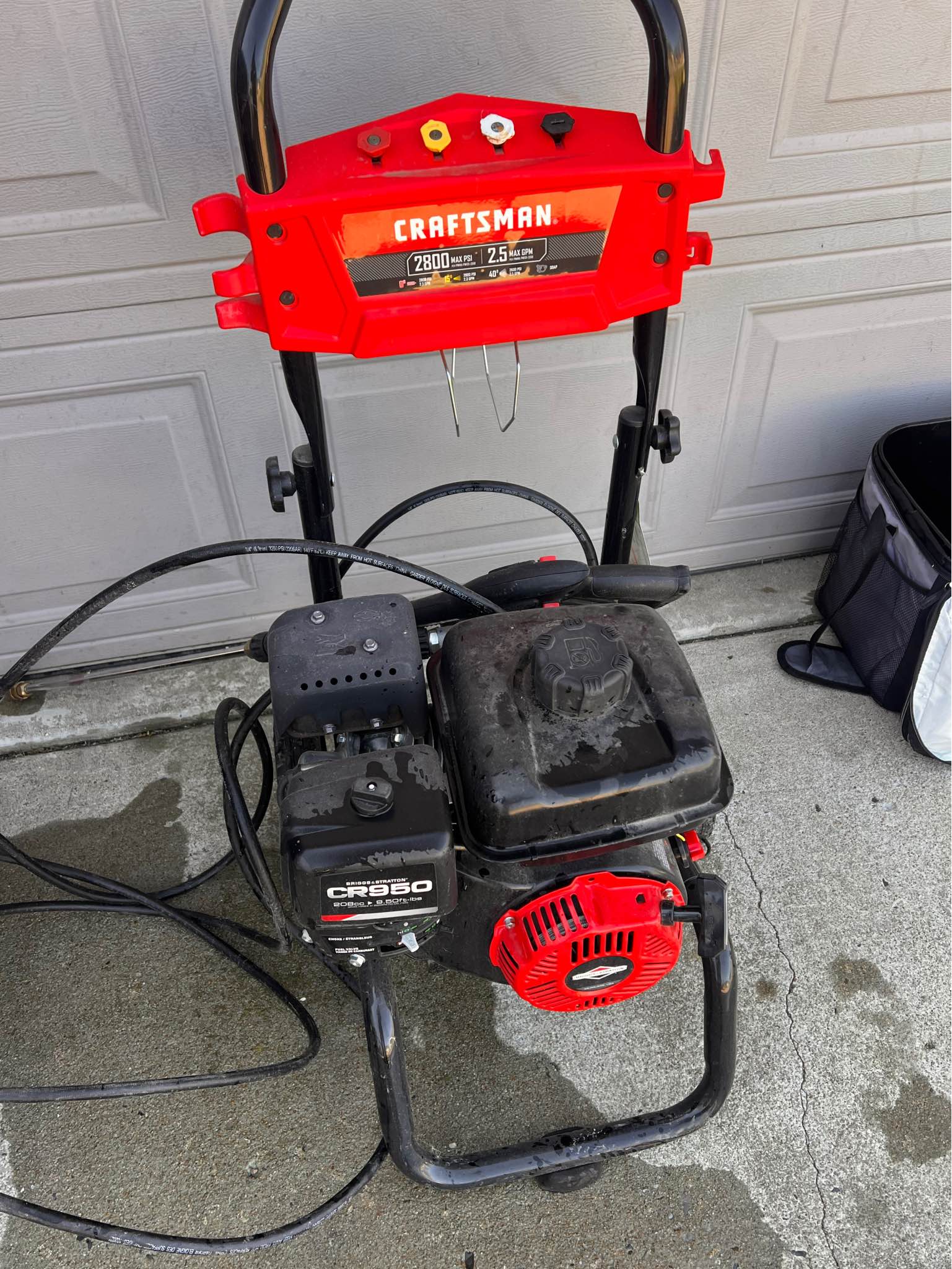 Craftsman Pressure Washer 2800 PSI 2.5 GPM - Pressure Washers - Siloam ...