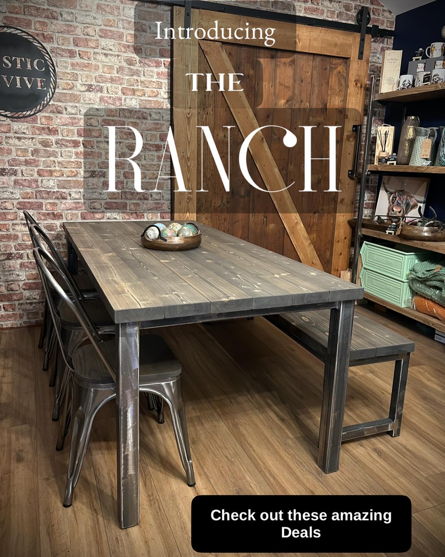 Rustic Revive - Our newest table design, The Ranch. Simple... | Facebook