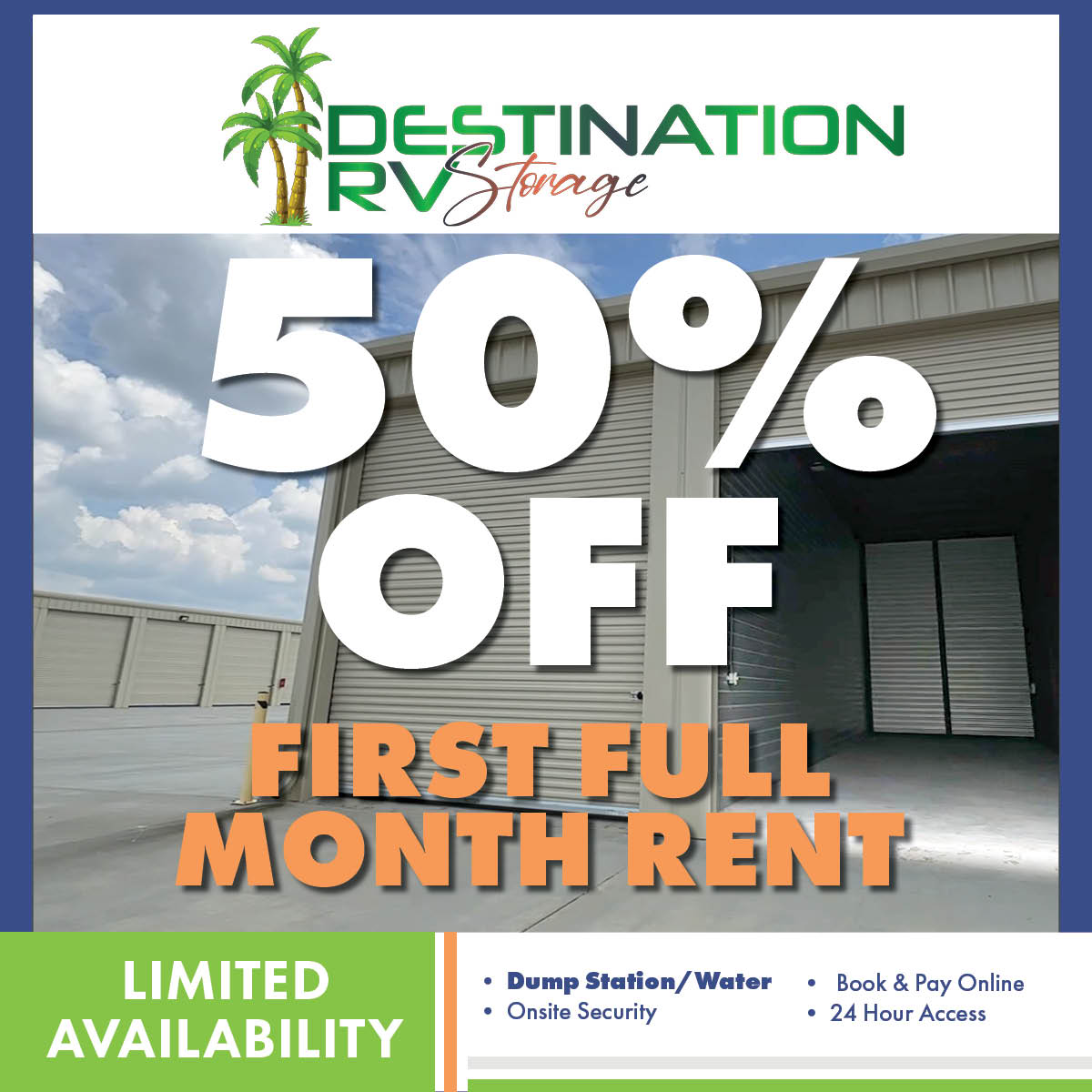 Destination RV Storage | Hammond LA