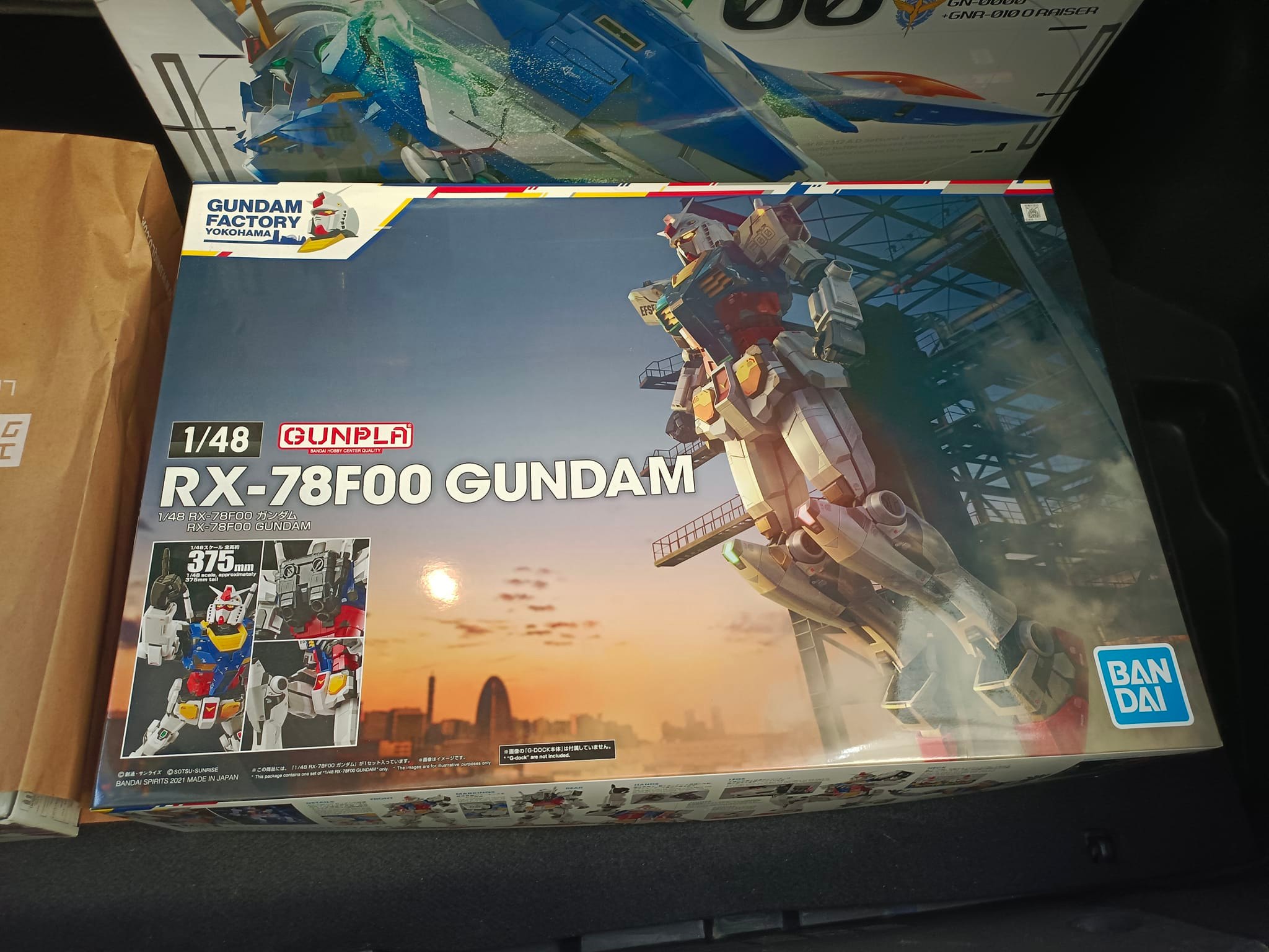 Completed RX78F00 Gundam scale collection