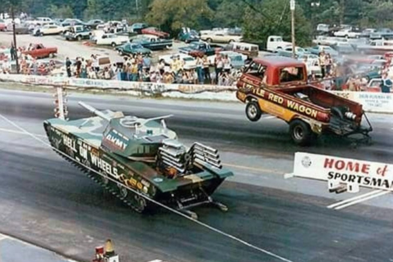 I Love Engine - This image captures a famous drag racing... | Facebook