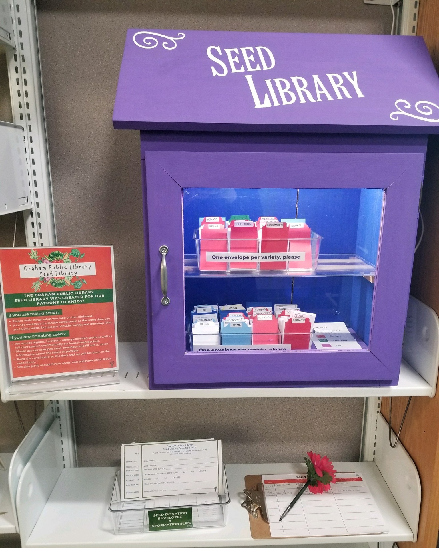 The 2024 Seed Library... - Alamance County Public Libraries