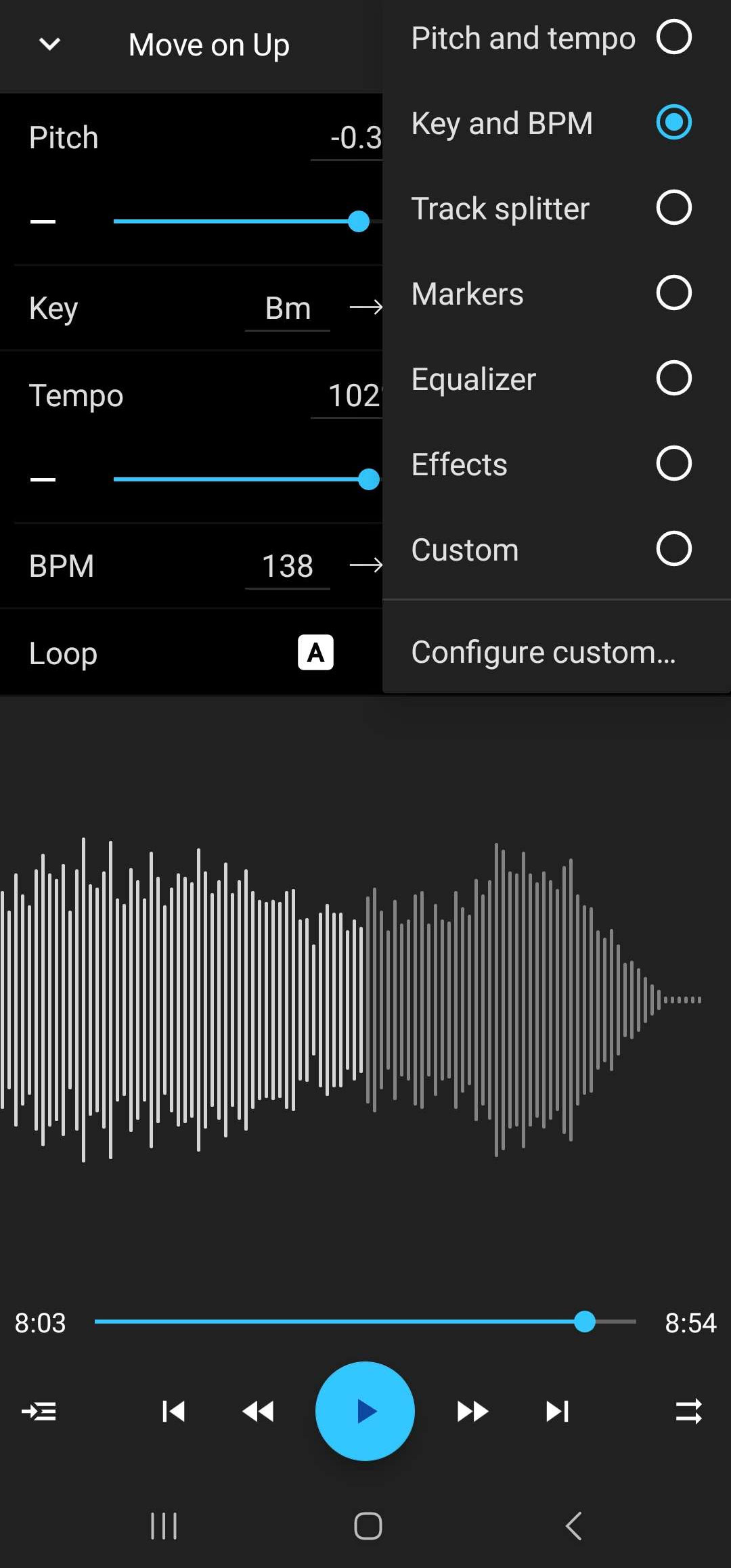 Music Speed Changer Android App