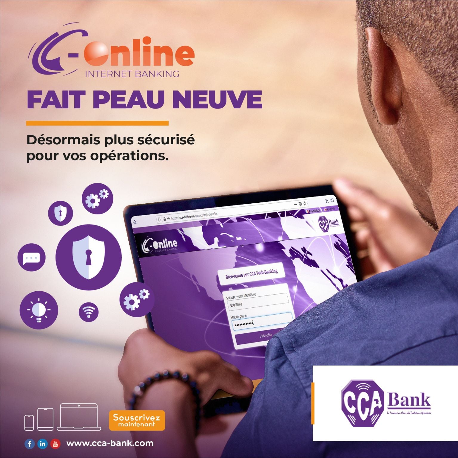 CCA-Bank - C-Online a fait peau neuve ! Découvrez la... | Facebook
