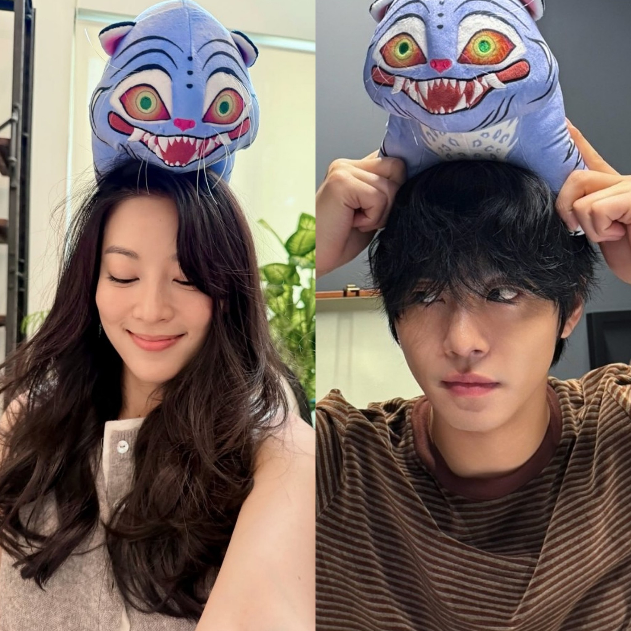 Oppa is Life - Rumi and Jinu with Derpy 😻 📷 Arden Cho and... | Facebook