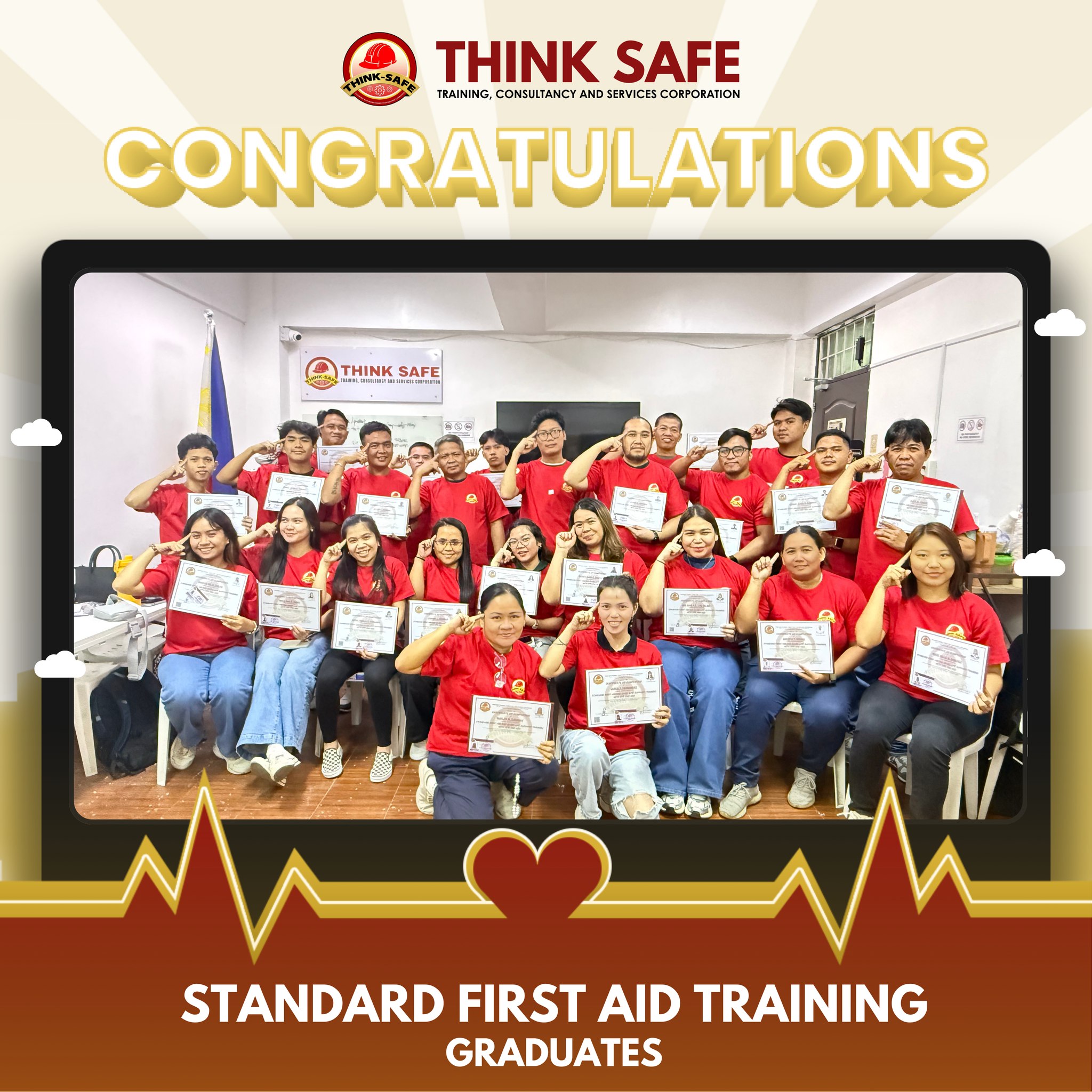 Congratulations to the... - Think Safe - First Aid Seminar | Facebook