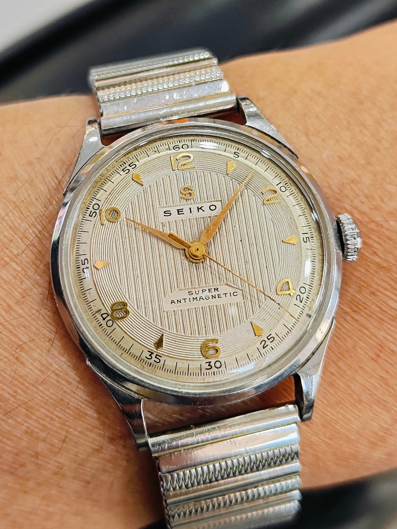 A Seiko Super from the 1950's - not just a super watch but also