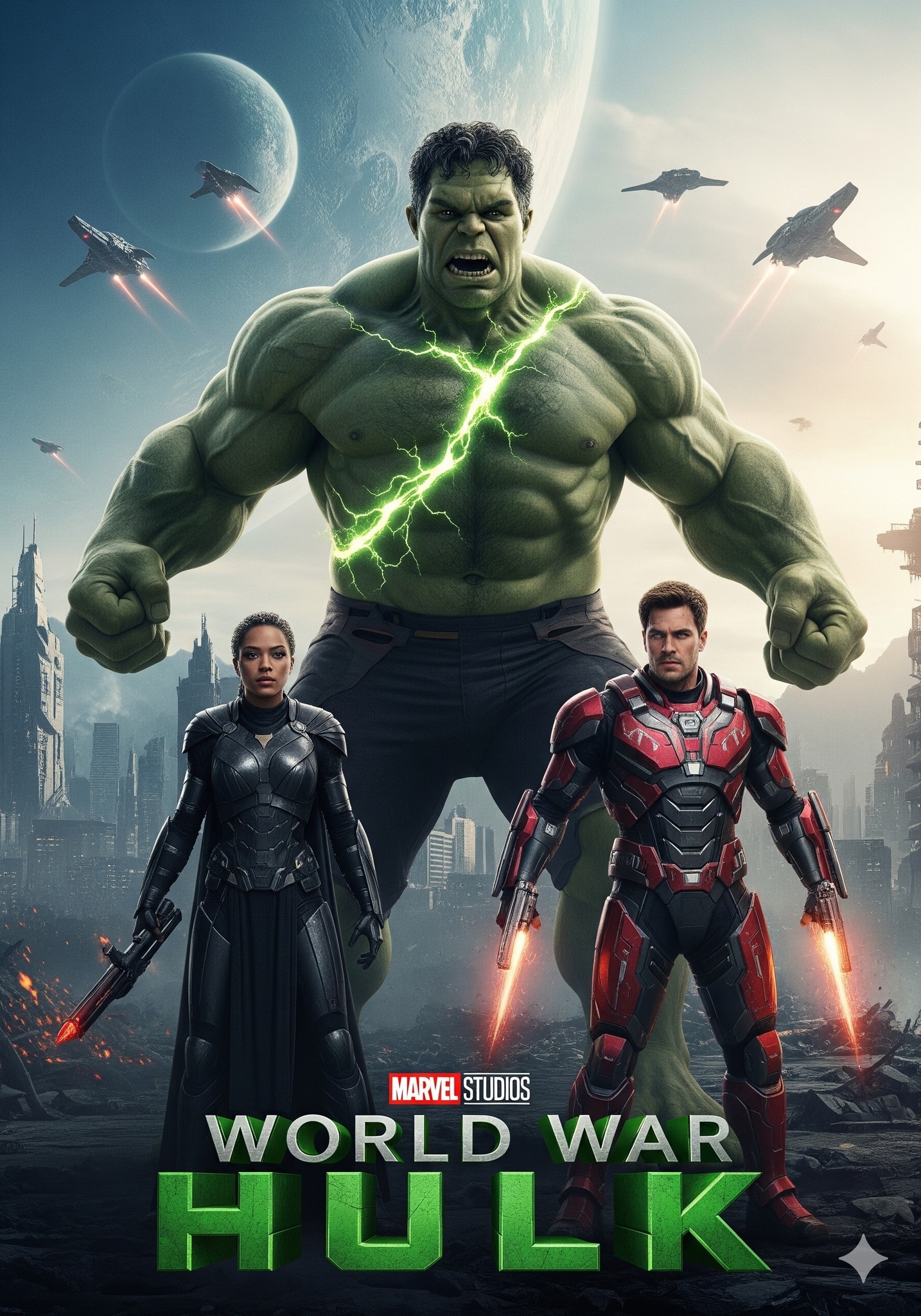 CinemaVerse - 🎬 WORLD WAR HULK (2025) 🌍💥 ⭐ Starring: Mark Ruffalo ...