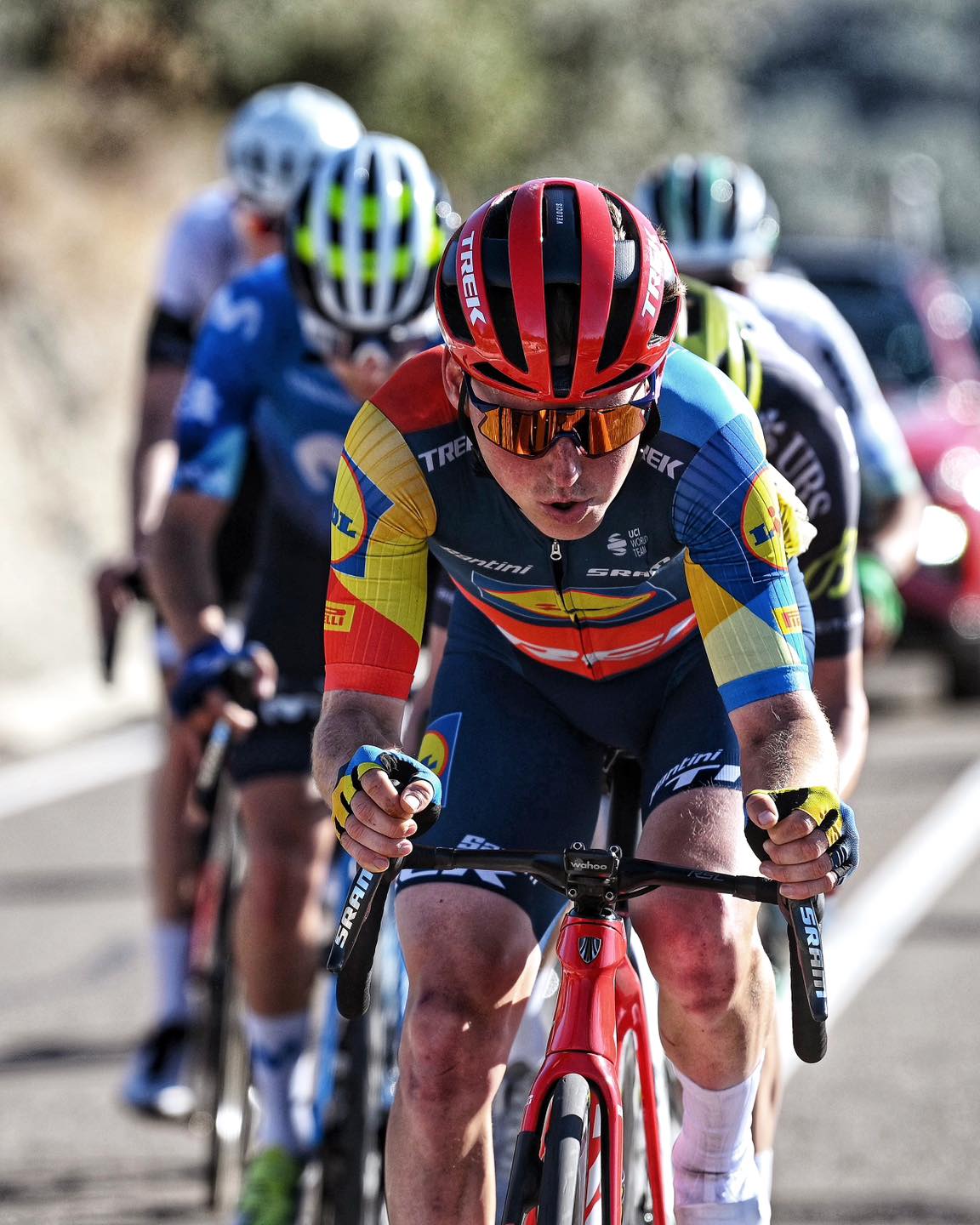 Lidl-Trek - Thumbs up for our new climbers Sam Oomen and...
