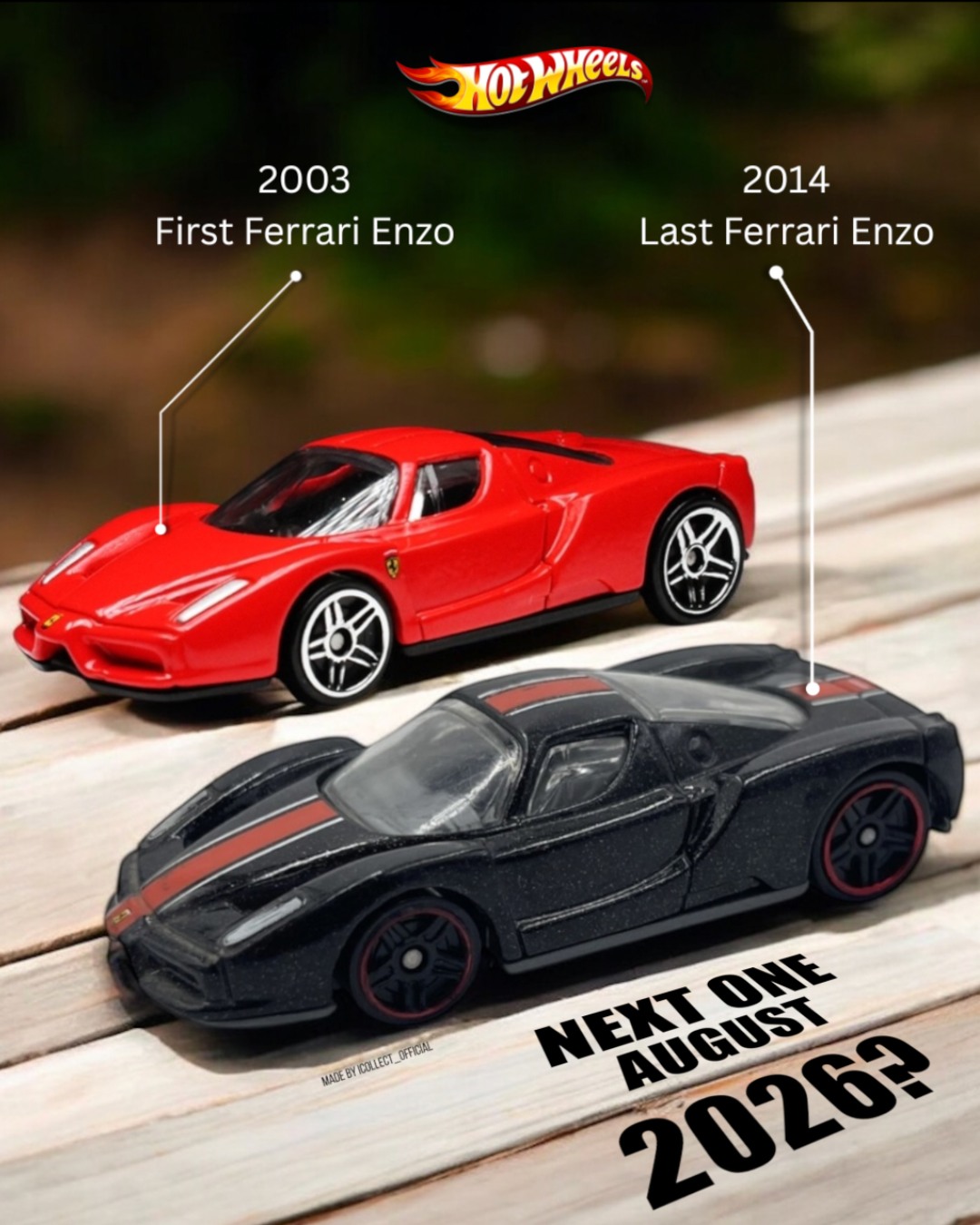 2026 Hot Wheels Boulevard - Enzo Ferrari - Mix 4.