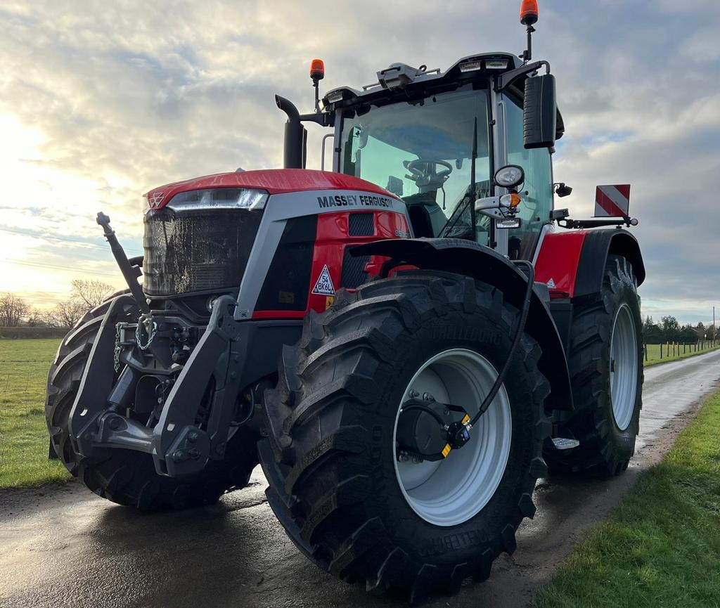 Massey - Our #MasseyFerguson 8S complete with PTG remote inflation ...