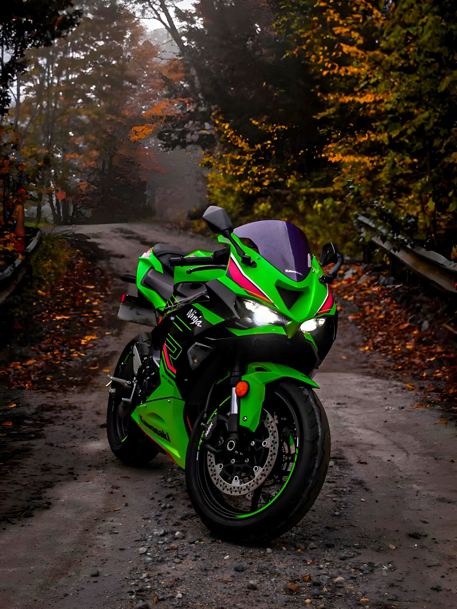 Kawasaki zx6r white angel 🤍❤️