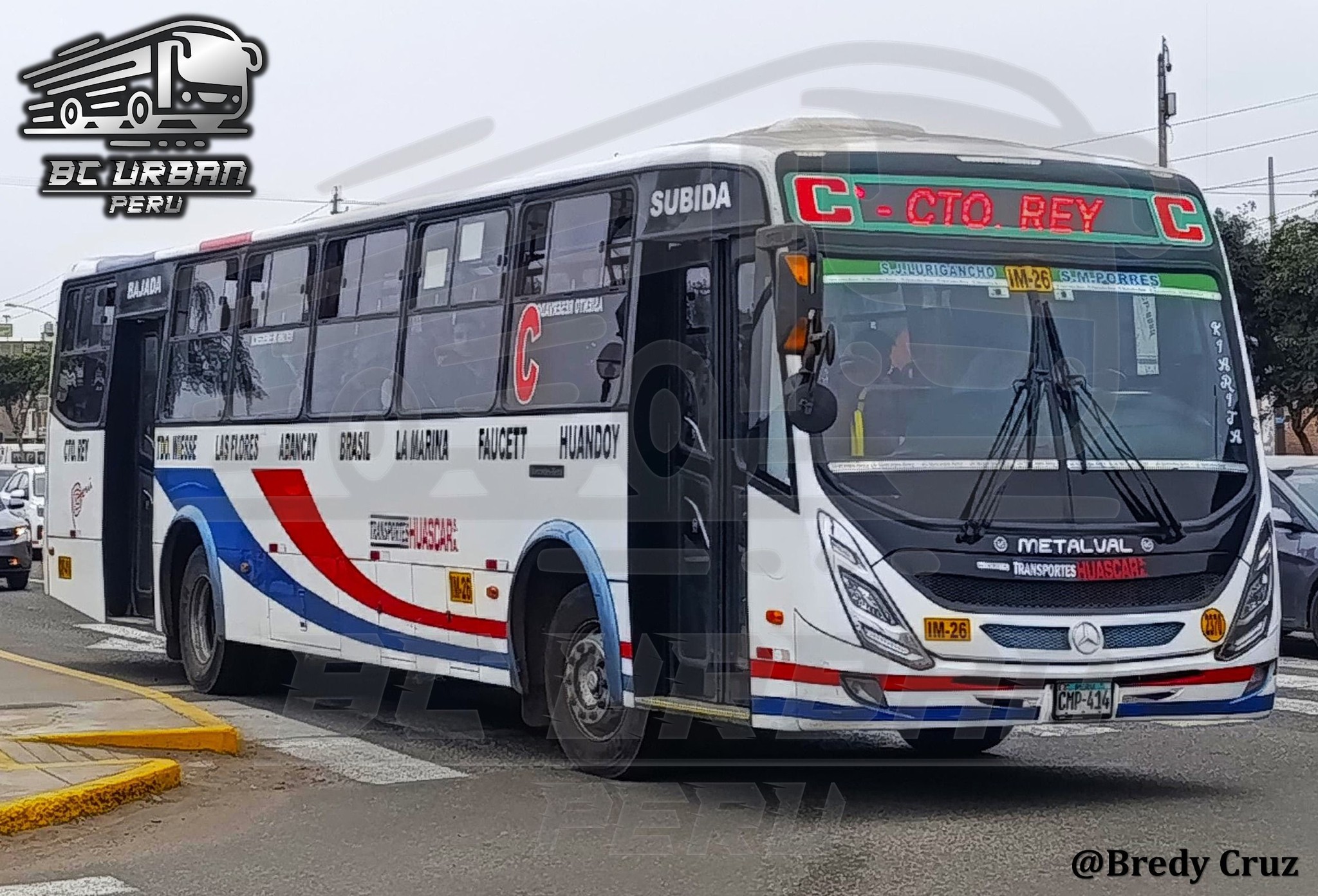 BC - (PERÚ, LIMA, Santiago de Surco) Imagen de una de las unidades tipo ...