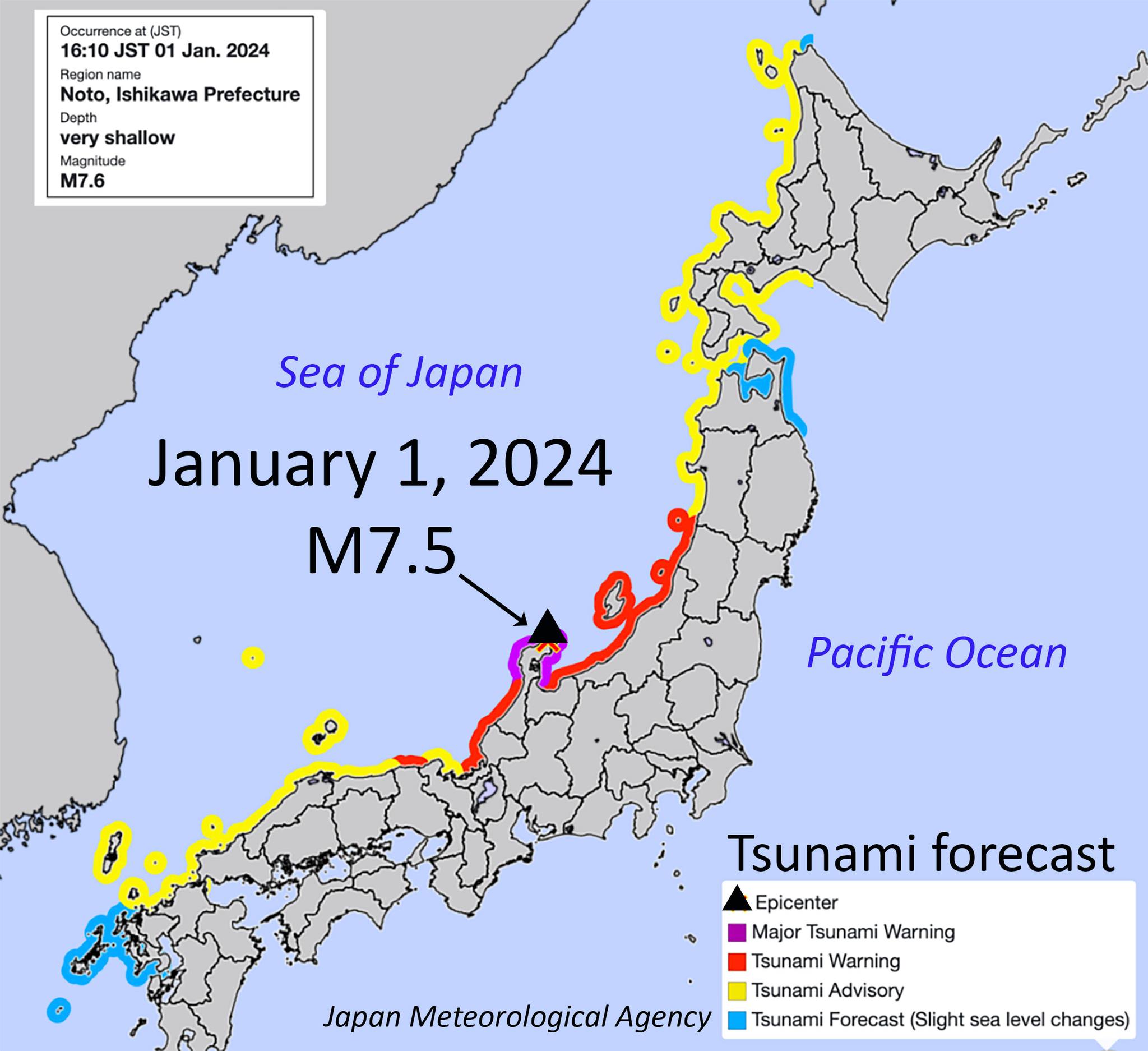 OTD two years ago, a magnitude-7.6 earthquake struck the Hokuriku 