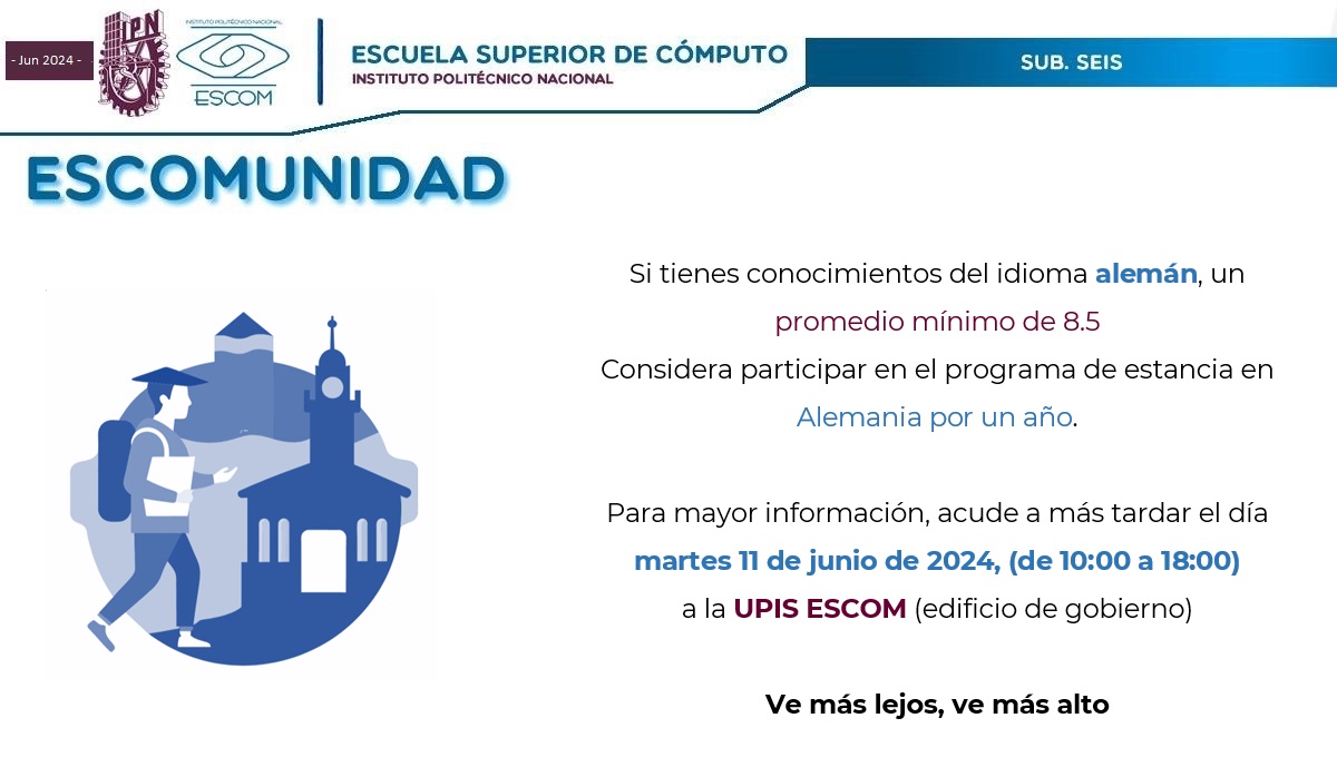 Movilidad Academica ESCOM | Mexico City
