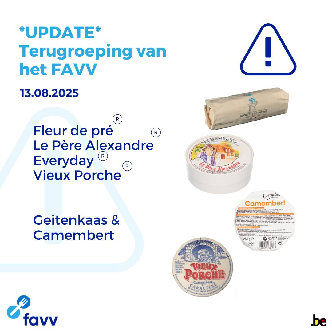 Voedselagentschap - UPDATE Productterugroeping van het FAVV Producten ...